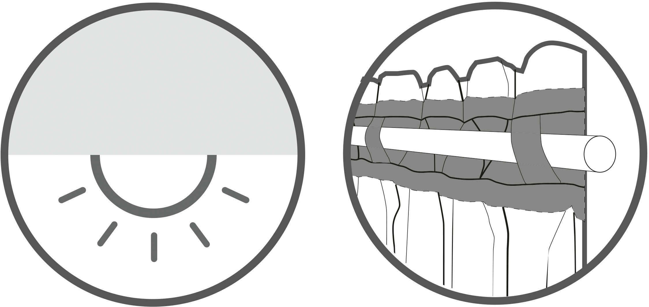 Thumbnail - Sehlbach Gardine "Schal Zweige" Schlaufen 1 Stk. tlg. mit Gardinenband und verdeckten Schlaufen