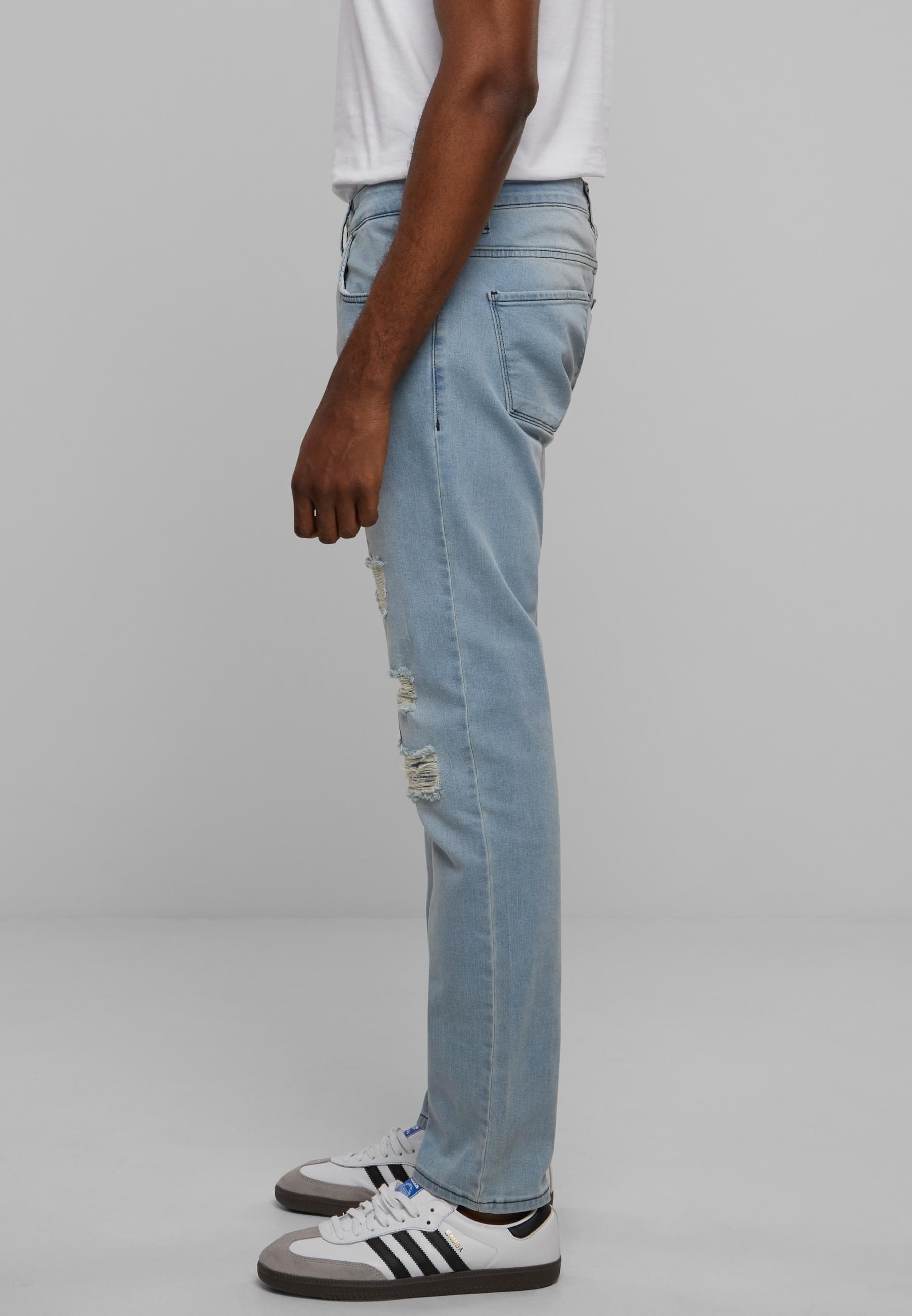 2Y Studios Bequeme Jeans »2Y Studios Herren 2Y Destroyed Slim Fit Denim«