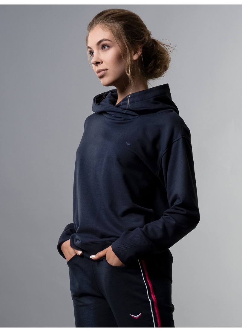 Trigema Sweatshirt "TRIGEMA Hoodie in leichter Sweat-Qualität" günstig online kaufen