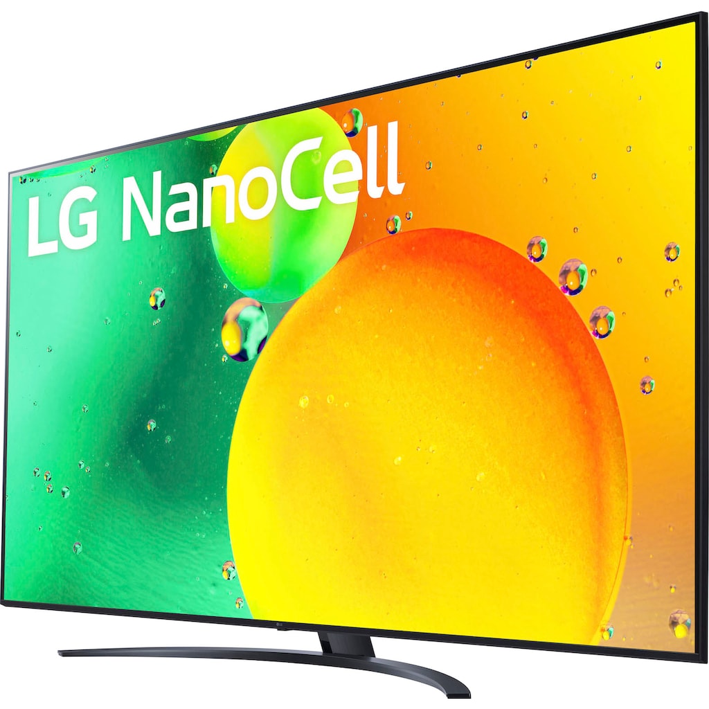 LG LED-Fernseher »86NANO769QA«, 217 cm/86 Zoll, 4K Ultra HD, Smart-TV, α7 Gen5 4K AI-Prozessor, Dimming Pro, HDMI 2.0, Sprachassistenten