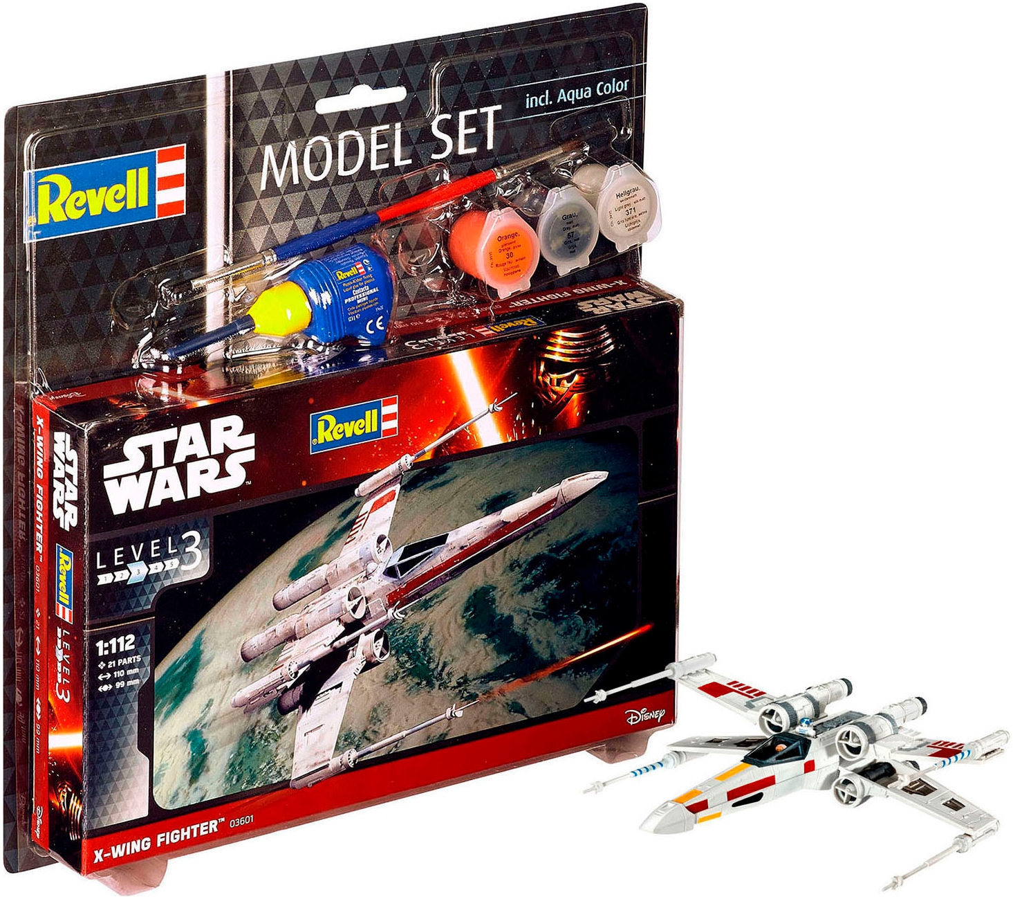 Modellbausatz »X-wing Fighter, Star Wars«, Made in Europe