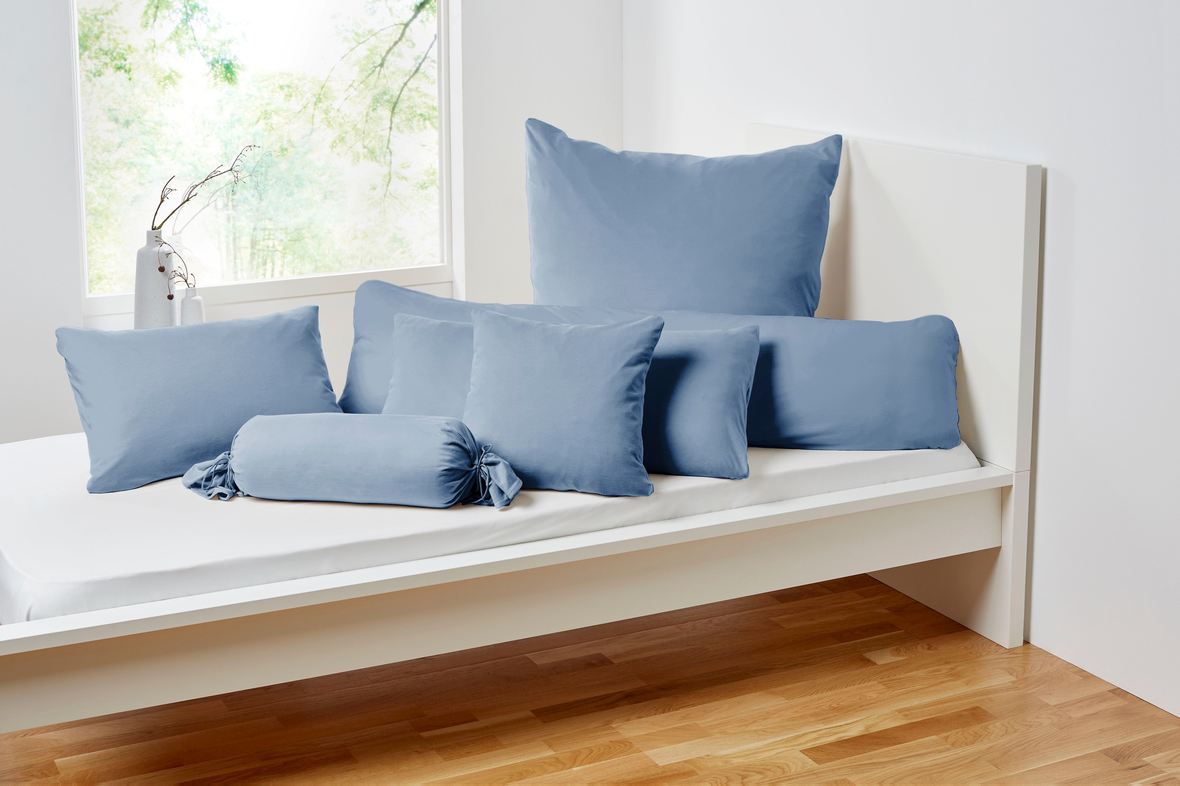 Primera Kissenbezug "Primera Mako-Feinjersey Kissenbezug im Doppelpack" In günstig online kaufen