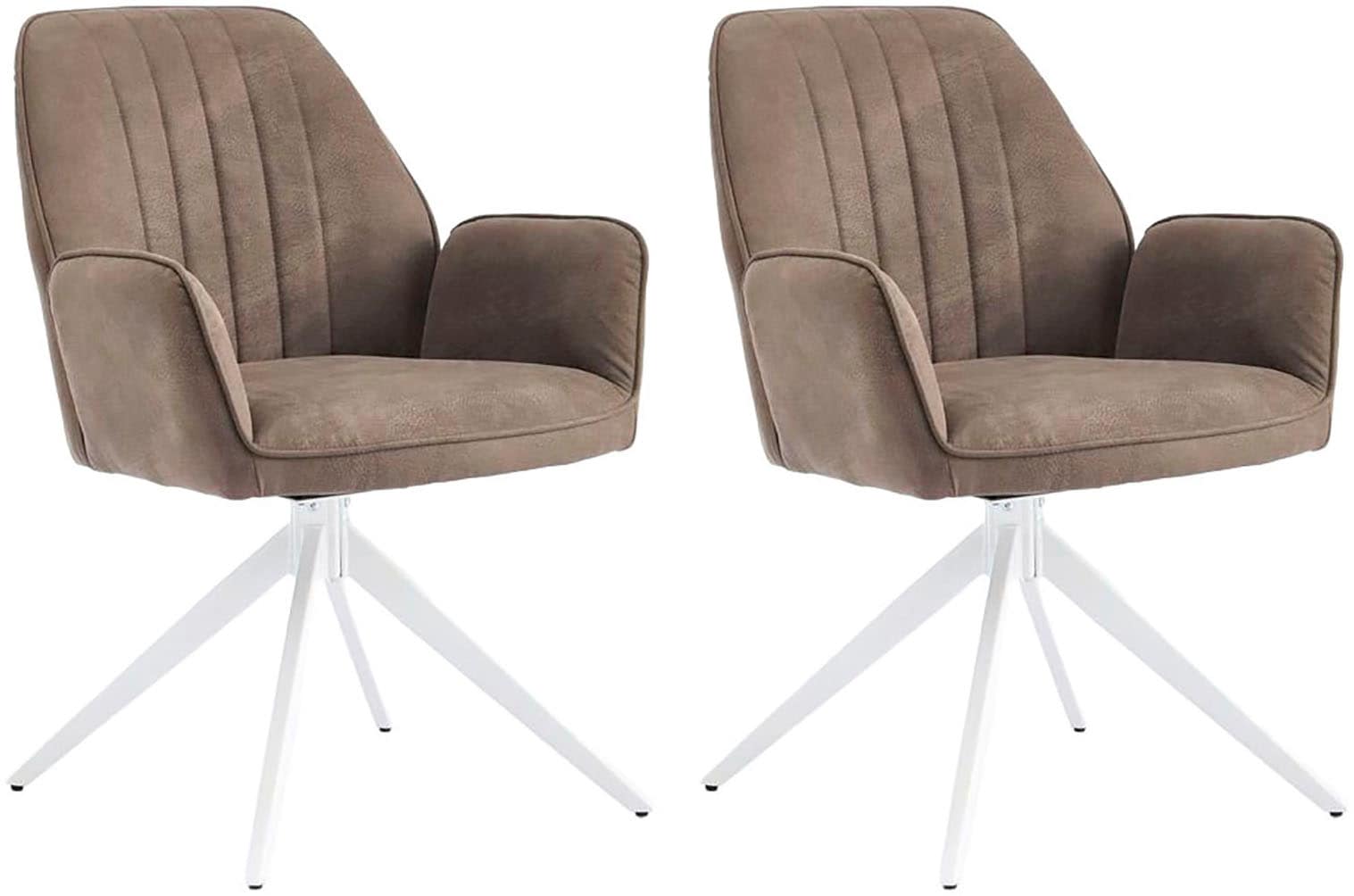 Stuhl HOME AFFAIRE, B:56cm H:86cm T:64cmmud, schwarz, Metall, Esszimmer, Stühle, "Pollenca", tolle Optik