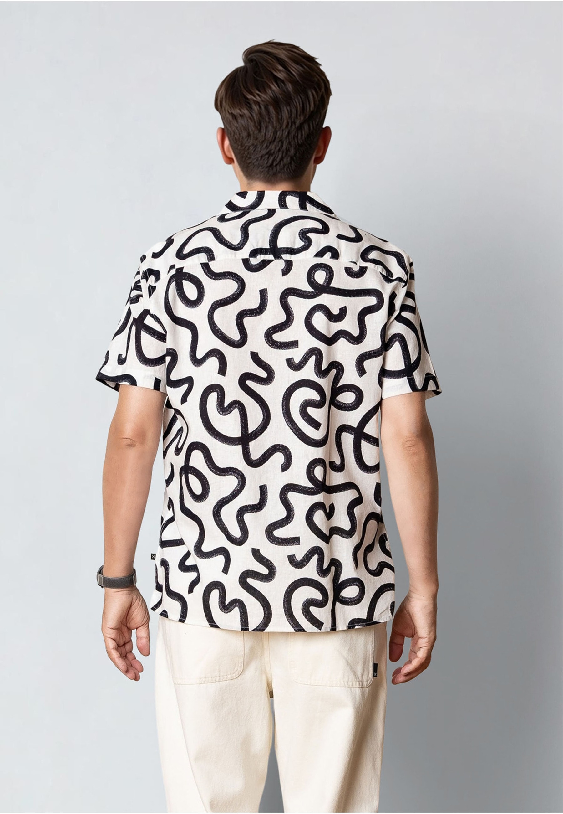 Clean Cut Copenhagen Kurzarmhemd »Clean Cut Copenhagen Bowling Cleave Printed S/S Shirt« 1