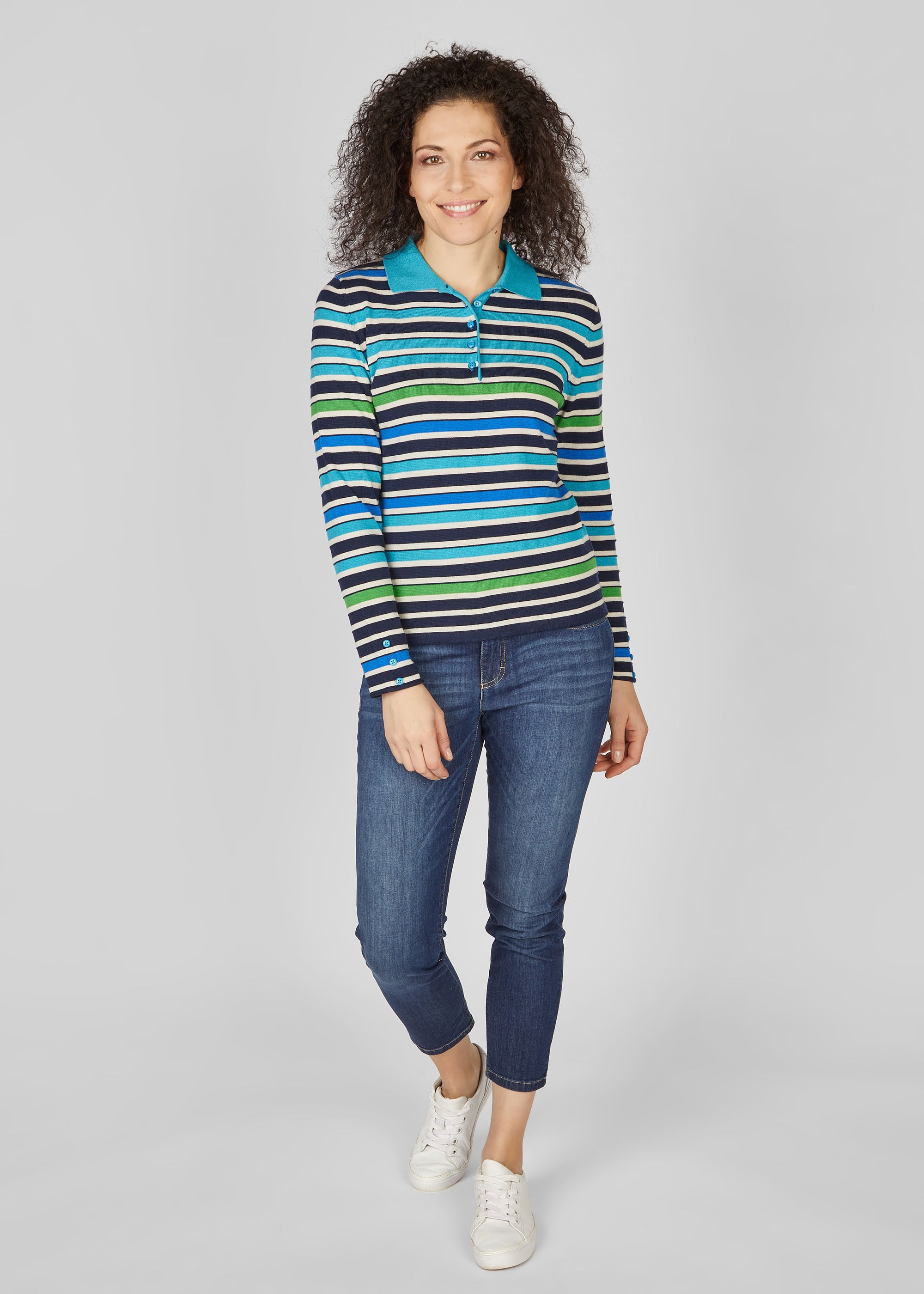 Rabe Strickpullover »Rabe Polokragen Pullover«