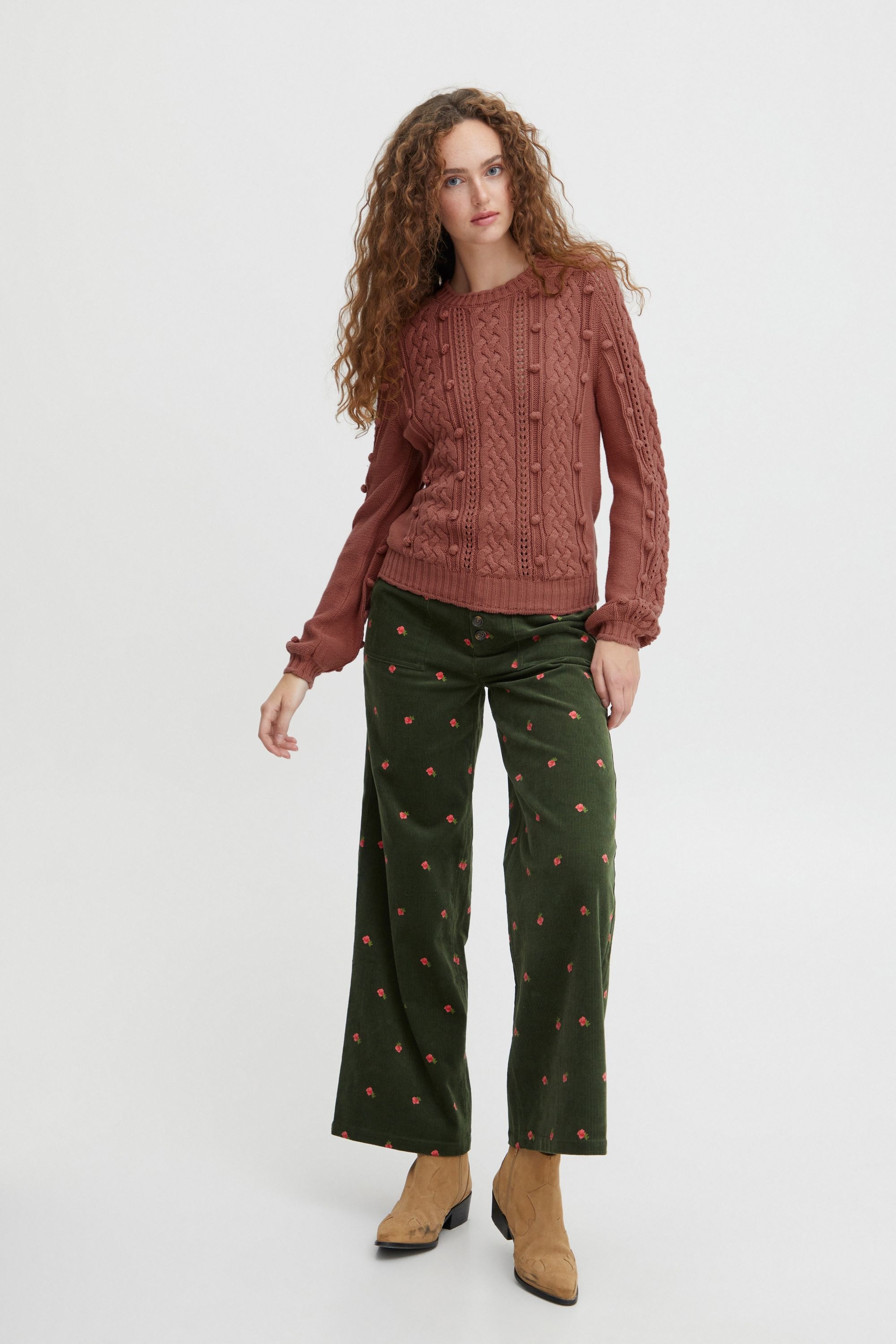 ATELIER RÊVE Strickfleece-Pullover »Strickpullover IRKamelia«