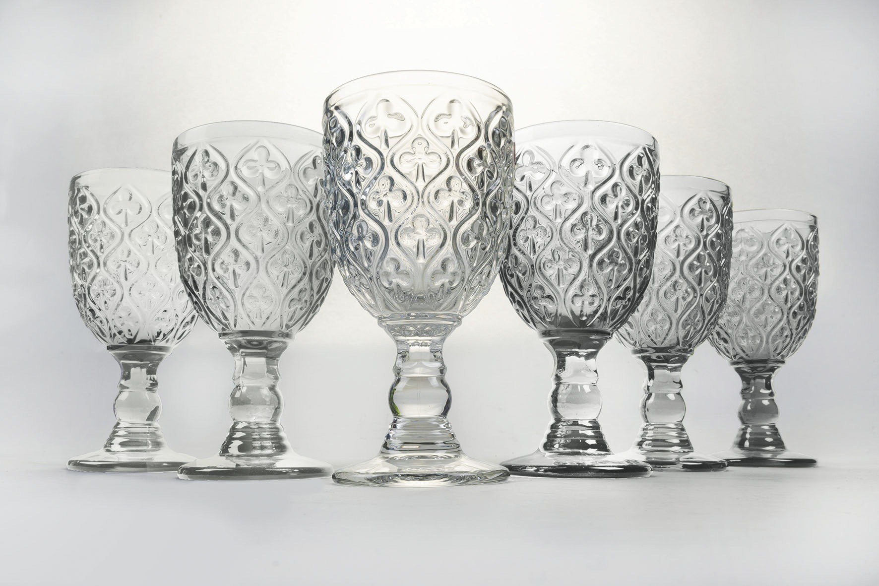 Villa d'Este Weinglas »Marrakech«, (Set, 6 tlg.), Gläser-Set, 6-teilig, Inhalt 280 ml