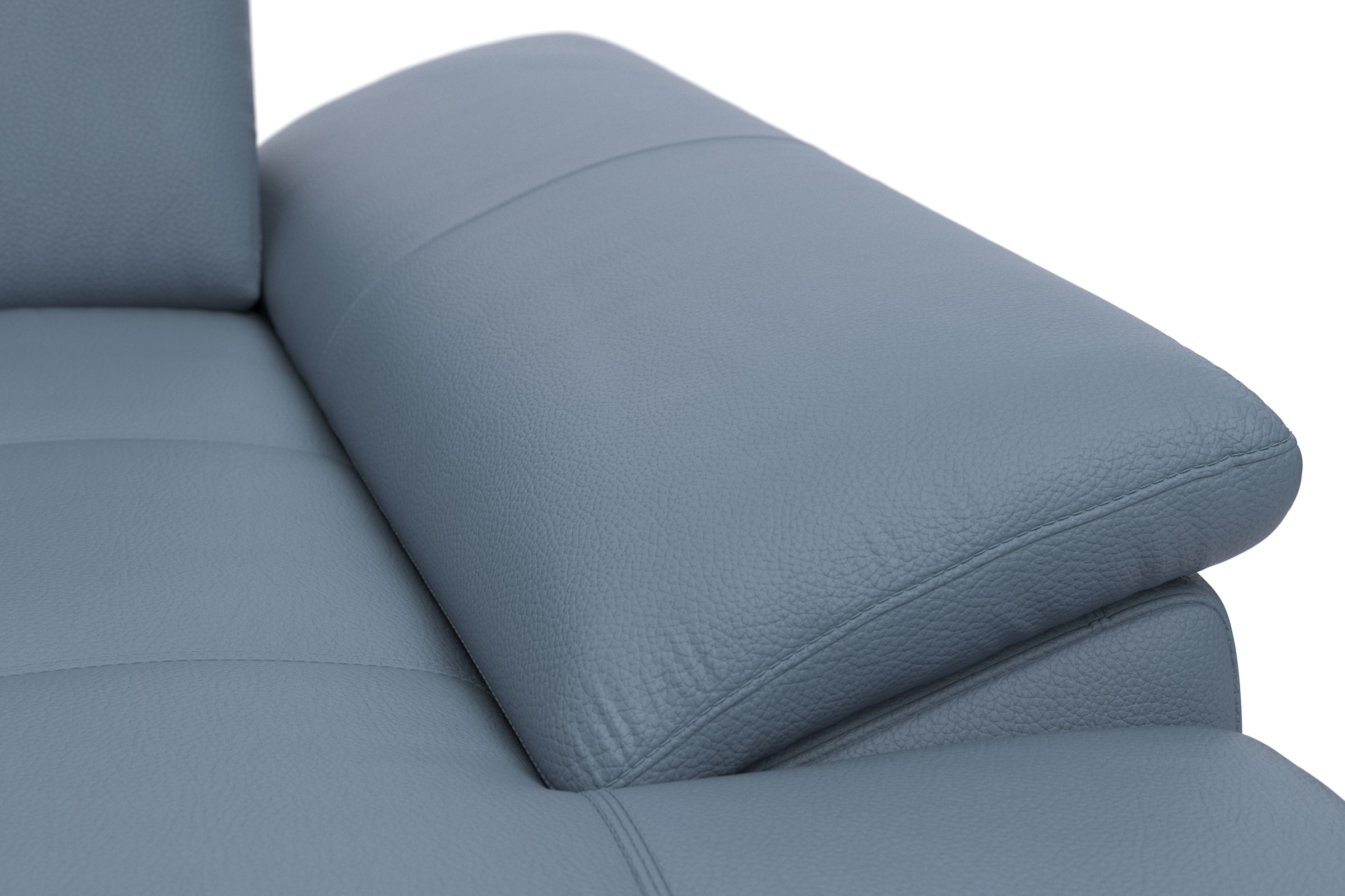 Places of Style Wohnlandschaft »Costello U-Form, mit Sitztiefenverstellung, Armteilverstellung und«, 3 Nierenkissen, optional Bettfunktion und Bettkasten