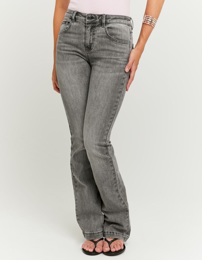 Tally Weijl Bootcut-Jeans "SPADEBOOTY" Baumwollmischung, Mid Waist günstig online kaufen