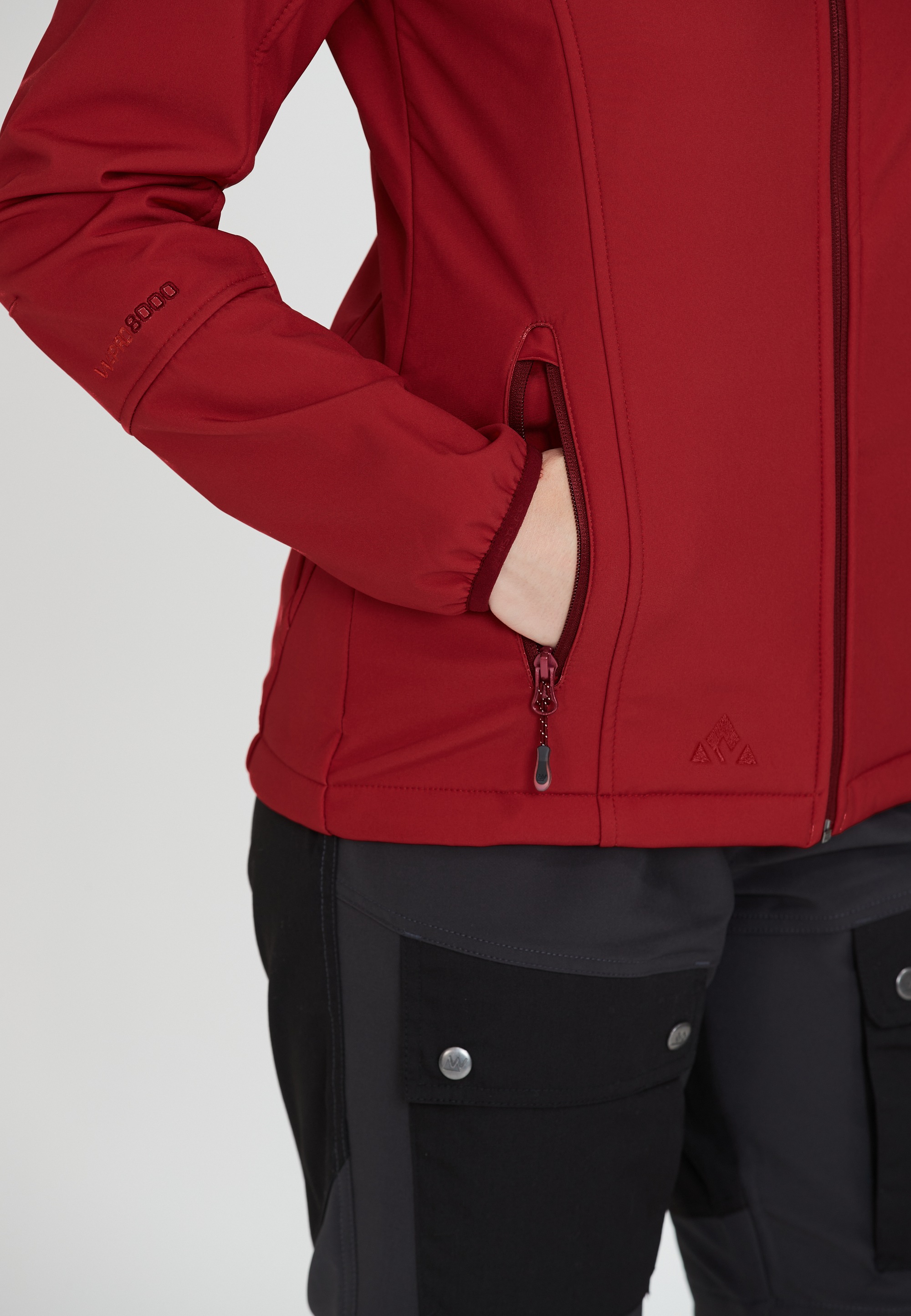 WHISTLER Softshelljacke »Covina«, mit wasser- und winddichtem Funktionsmaterial
