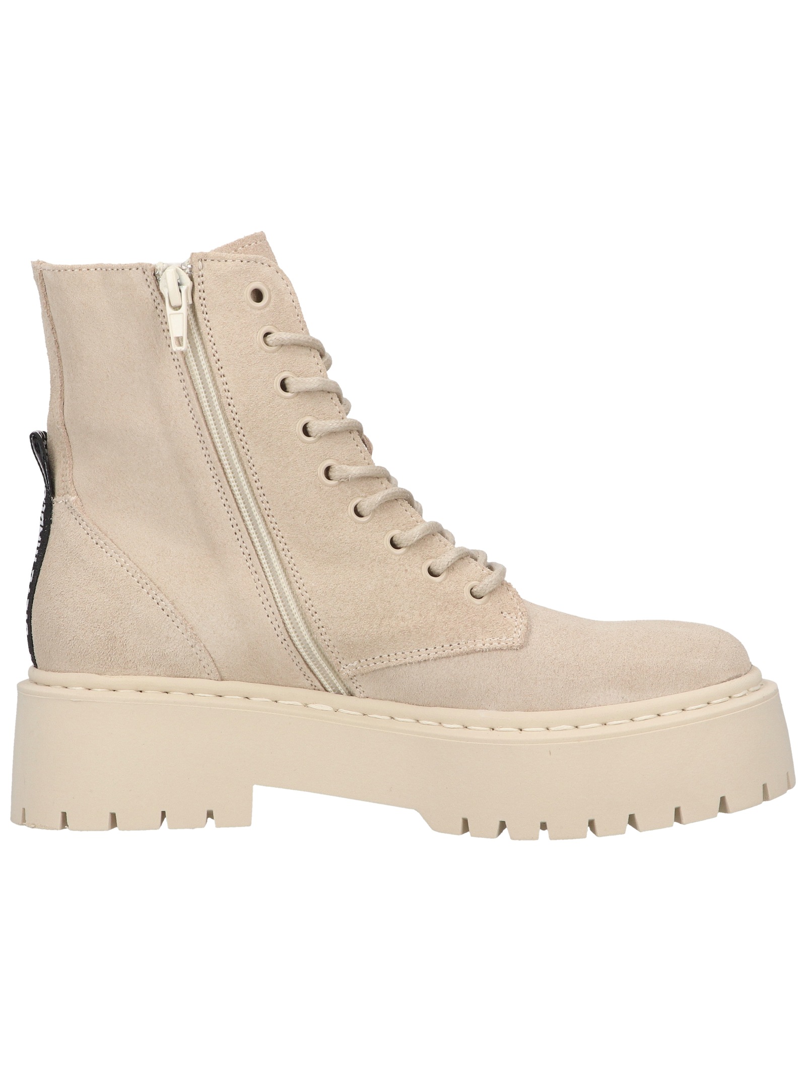 STEVE MADDEN Schnürstiefelette »STEVE MADDEN Stiefelette Veloursleder«