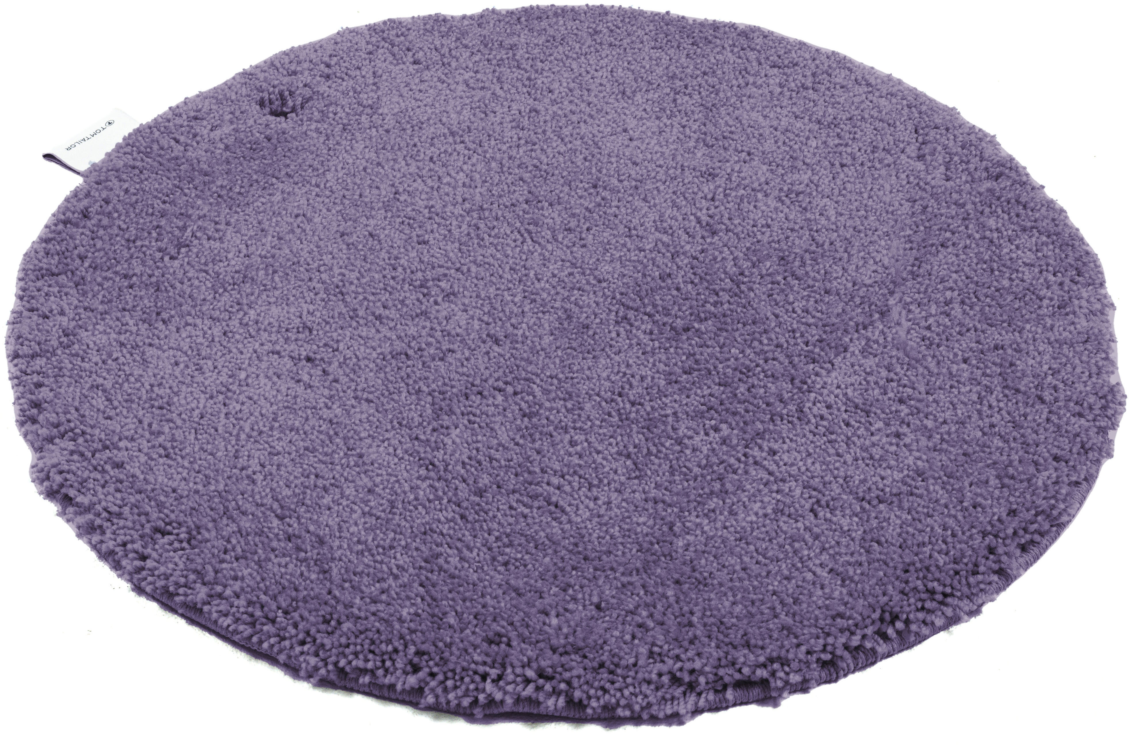 TOM TAILOR HOME Badematte "Cozy Bath UNI, Badvorleger, Badezimmer Teppich" Höhe 27 mm rutschhemmend beschichtet fußbodenheizungsgeeignet Badteppich, Uni Farben, rechteckig, in rund & oval erhältlich