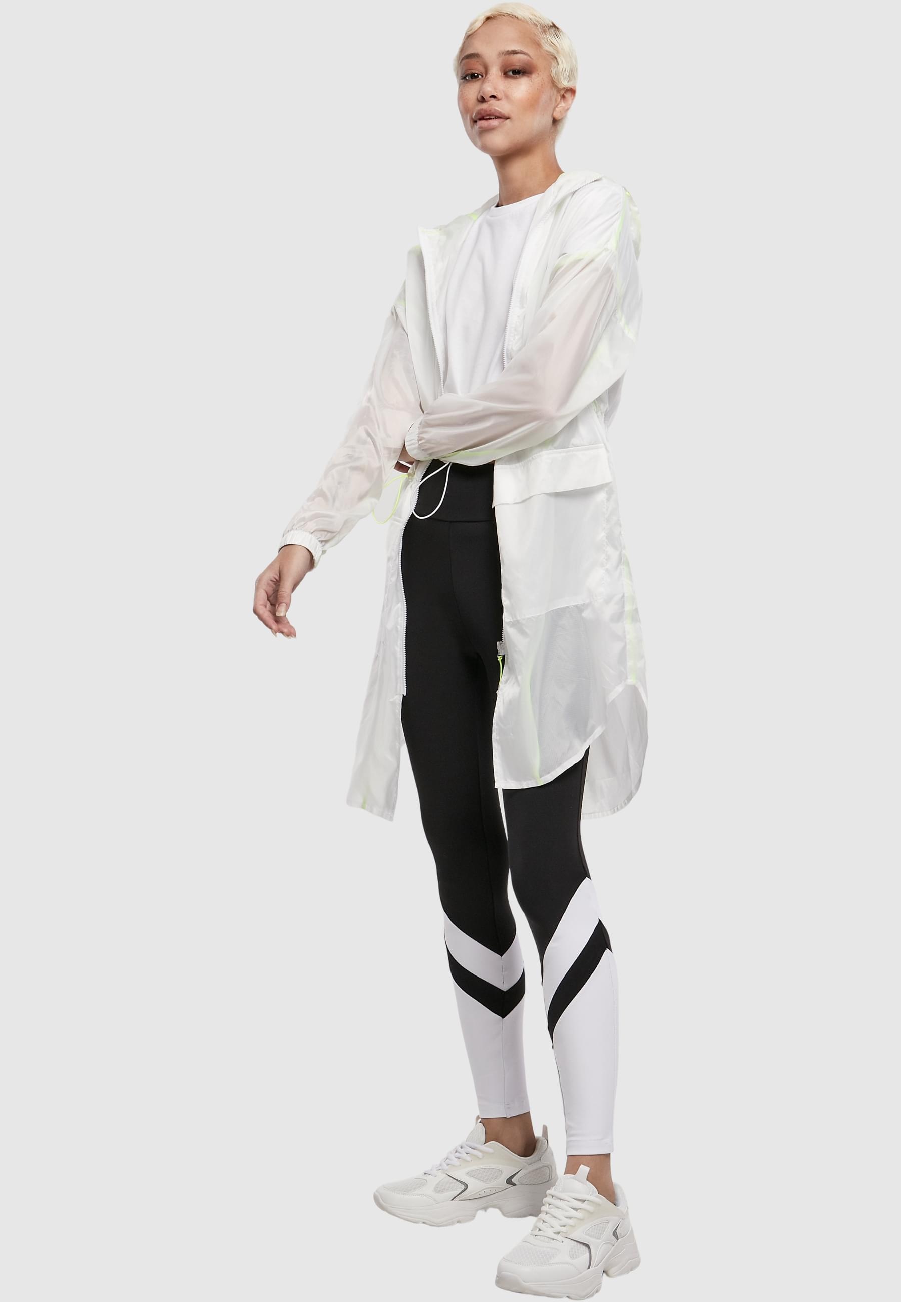 URBAN CLASSICS Leggings »Urban Classics Damen Ladies Arrow High Waist Leggings«, (1 tlg.)