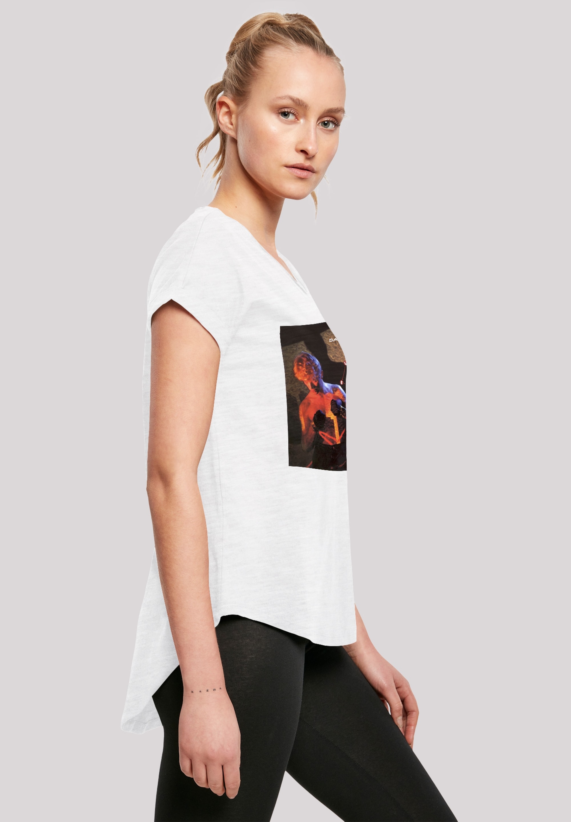 F4NT4STIC T-Shirt »David Bowie Let's Dance Album Cover'«, Print