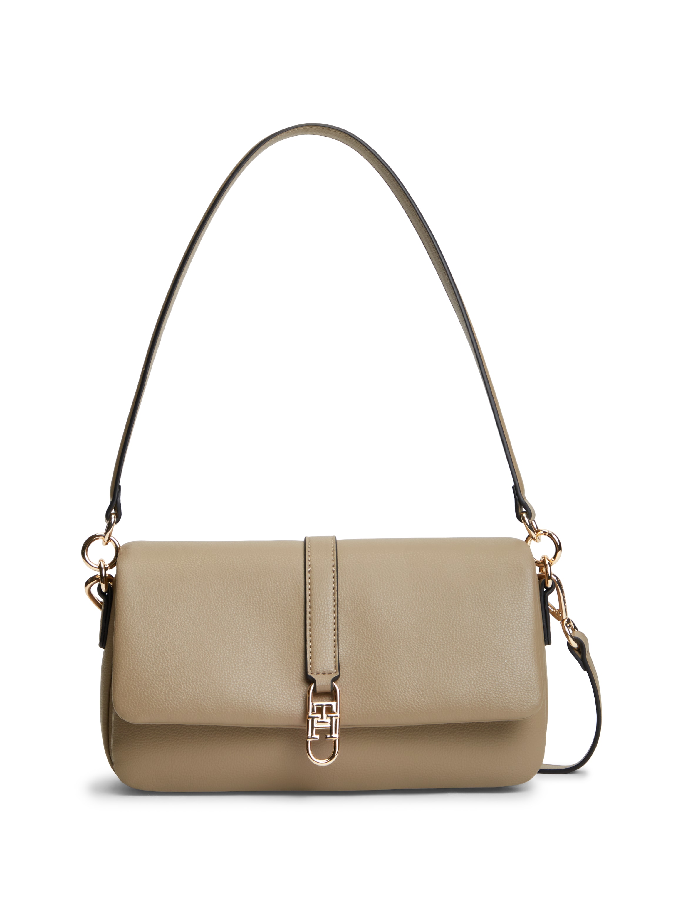 Tommy Hilfiger Umhängetasche "TH LIBRE CONV FLAP CROSSOVER" Damen Handtasche, Schultertasche mit TH-Logo Verschluss