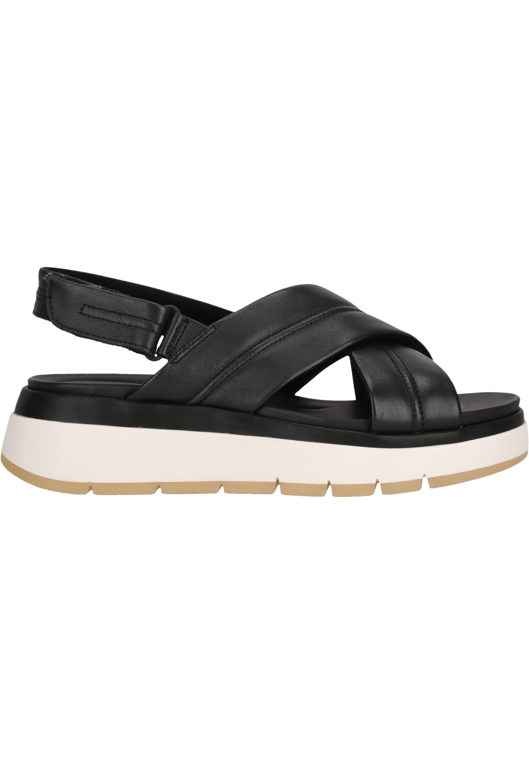 Clarks Sandale »Tuscan Cross«  mit eleganten Crossover-Riemen