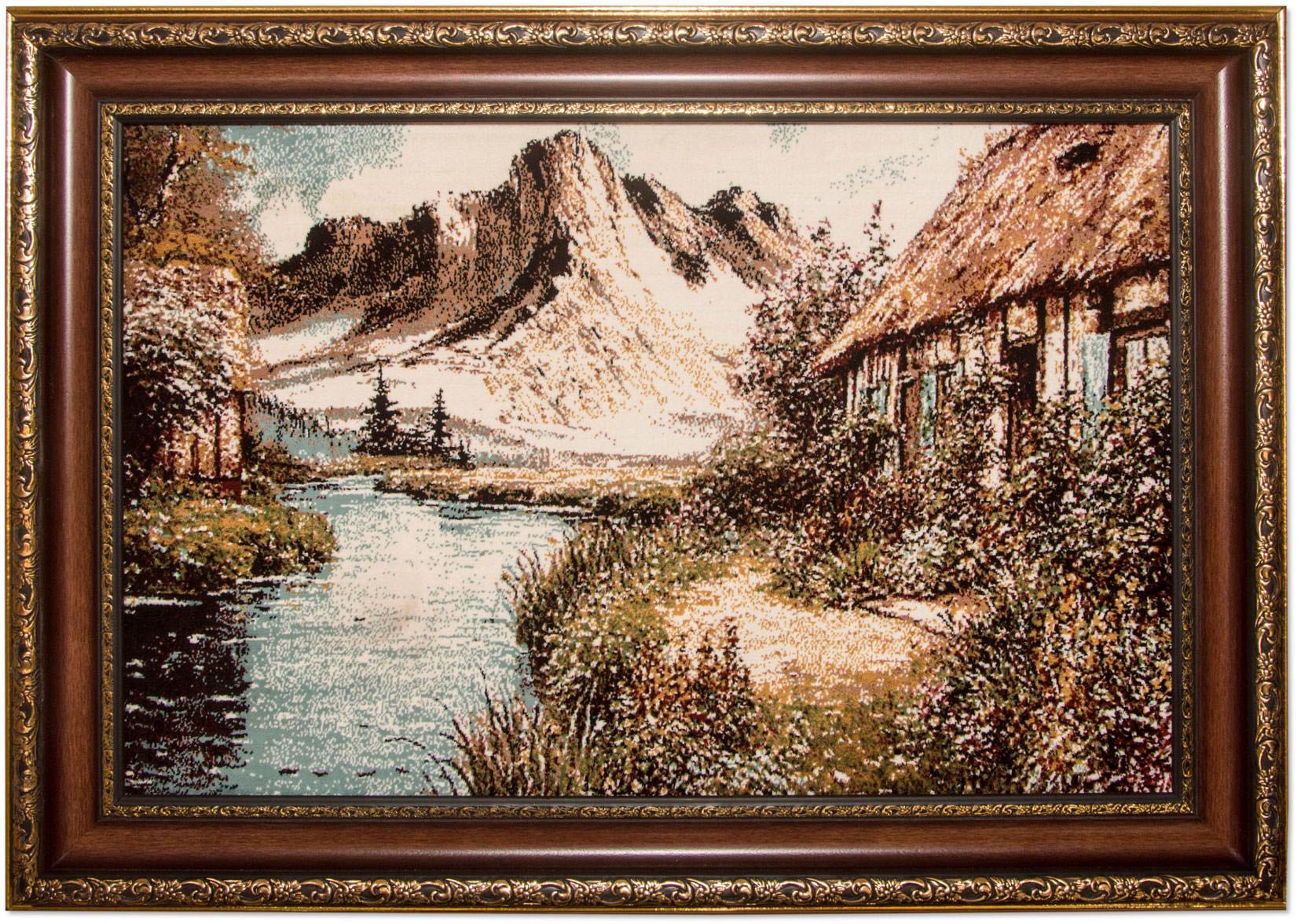 morgenland Wandteppich "Bild-Teppich Figurativ 85 x 60 cm", rechteckig, 6 mm Höhe, besonders weich durch Microfaser