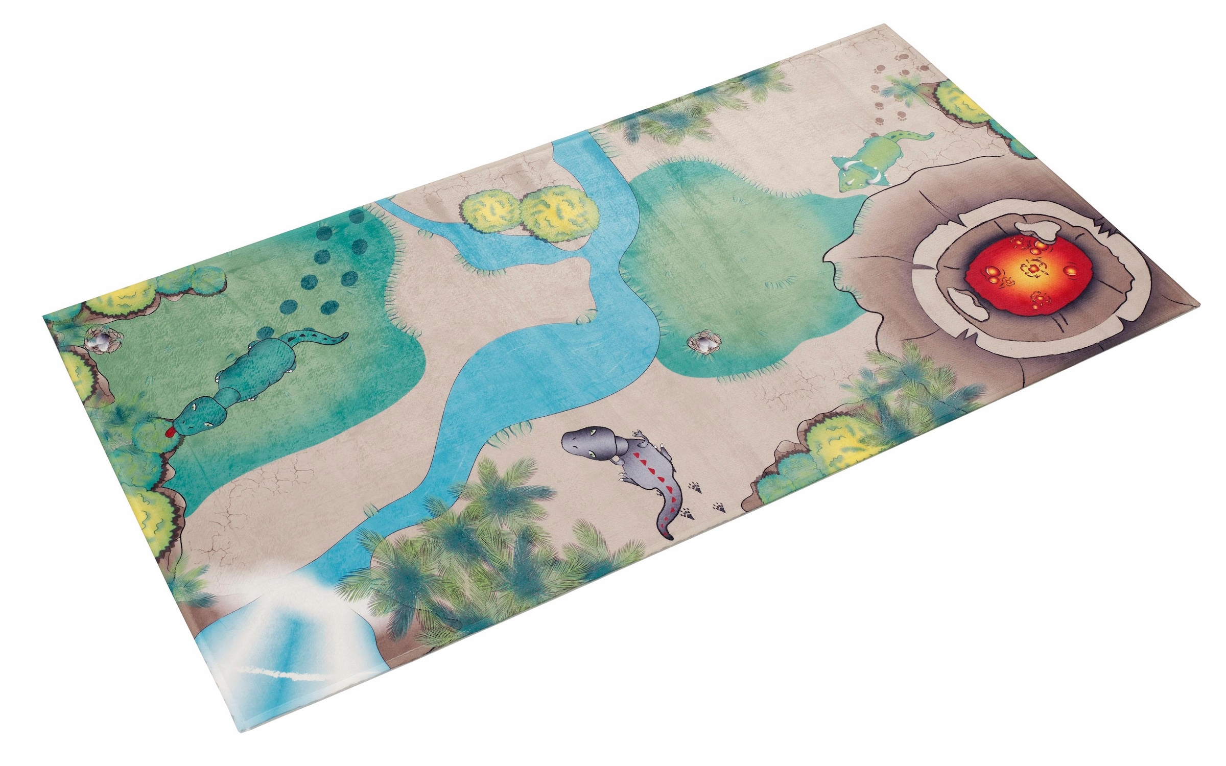 Böing Carpet Kinderteppich »Lovely Kids kaufen Höhe, BAUR Kinderzimmer Motiv | T-Rex, 408«, rechteckig, 6 mm