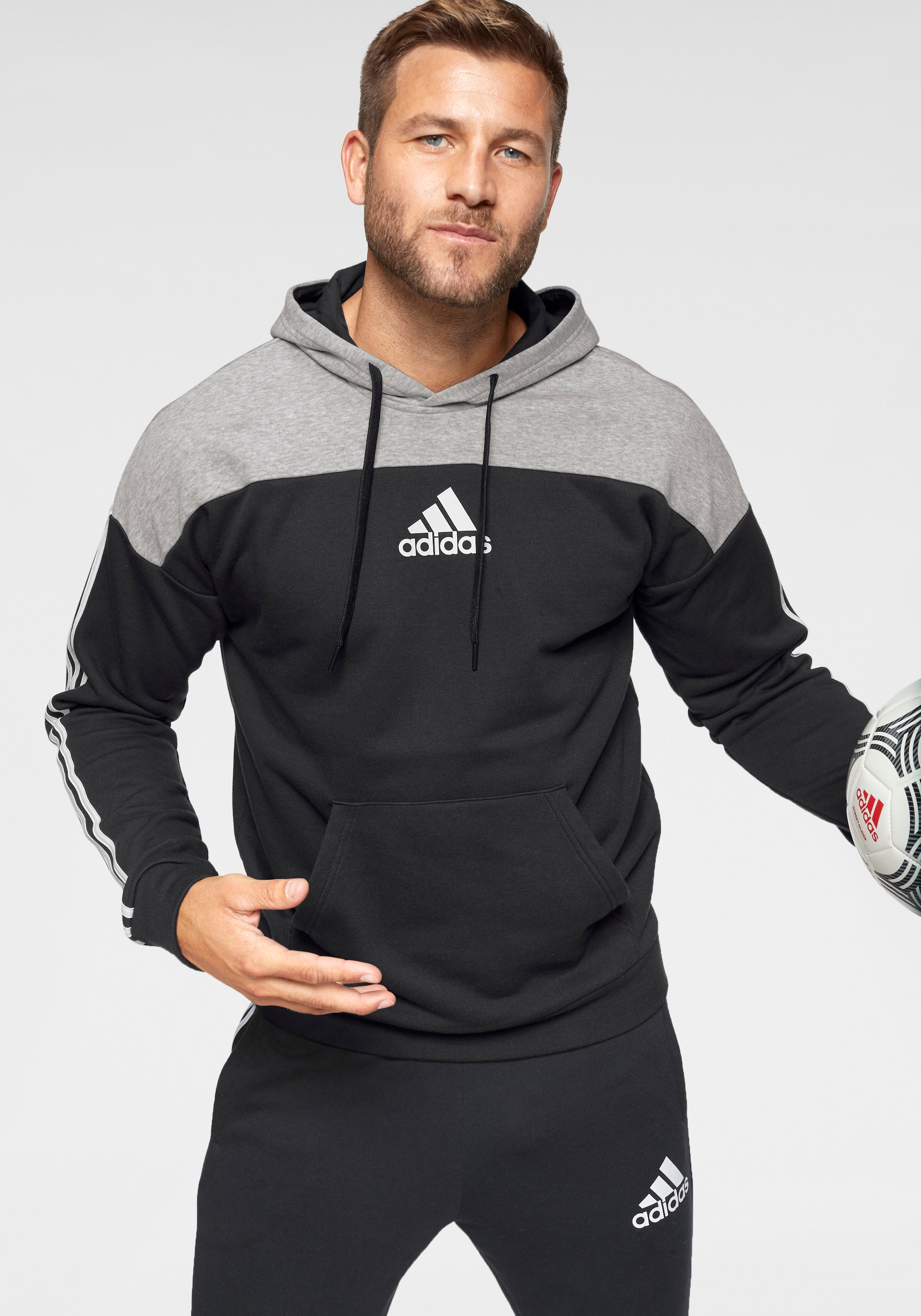 adidas Performance Kapuzensweatshirt »OSR 3 STRIPES CB HOOD«