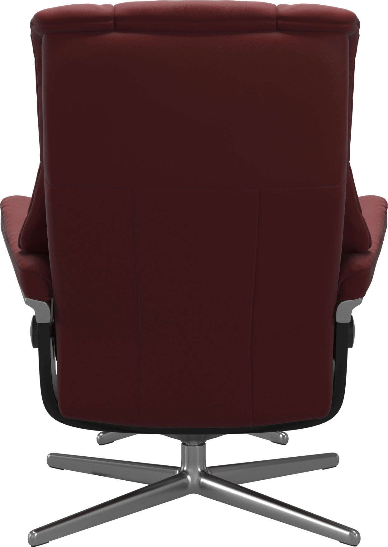 Thumbnail - Stressless Relaxsessel "Mayfair" Set, Relaxsessel mit Hocker, mit Hocker, mit Cross Base, Größe S, M & L, Holzakzent Sch...