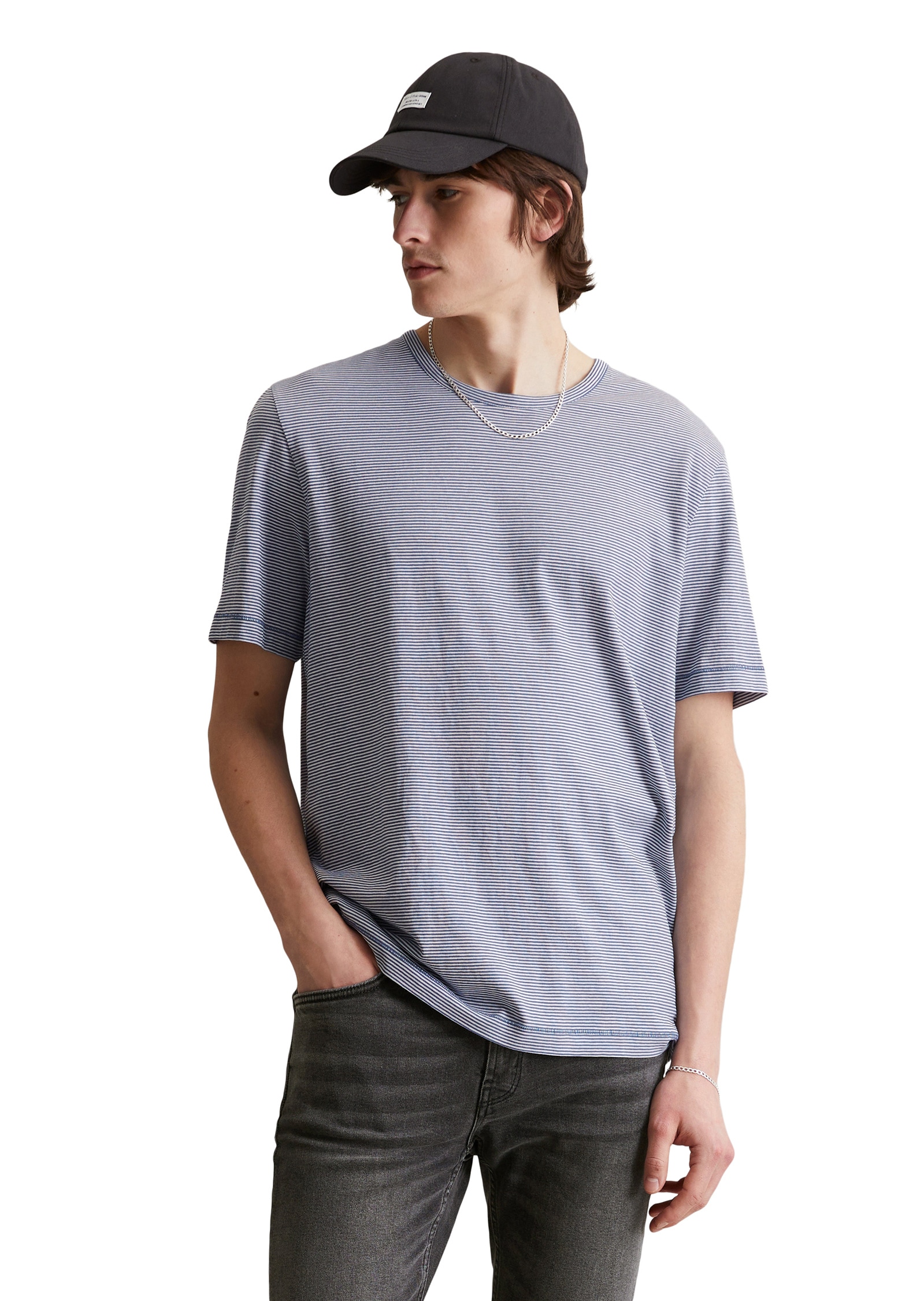 Marc OPolo DENIM T-Shirt "aus reiner Bio-Baumwolle" günstig online kaufen