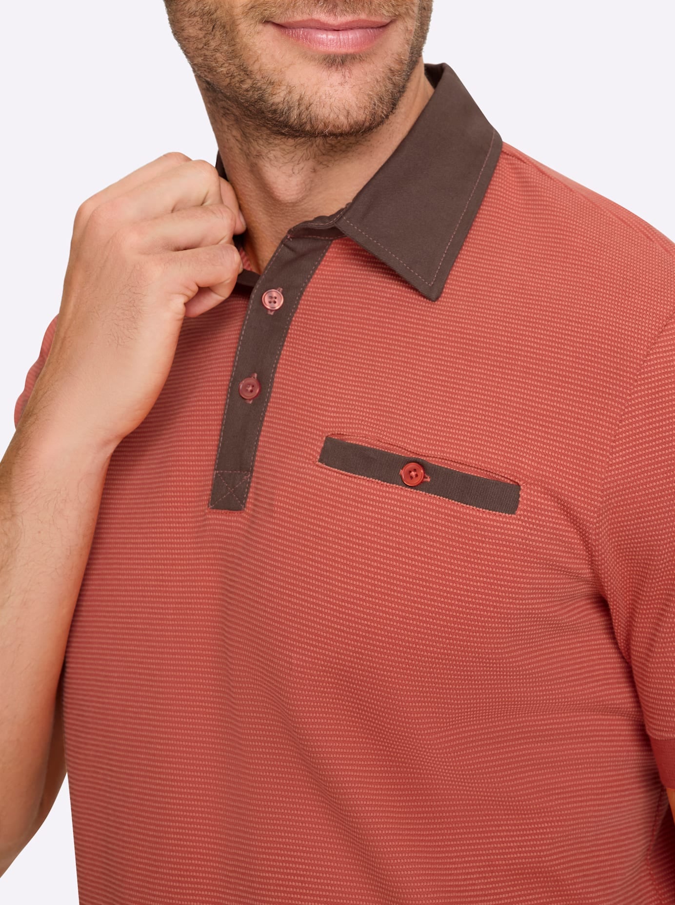 Marco Donati Kurzarmshirt »Kurzarm-Poloshirt« 1 tlg.