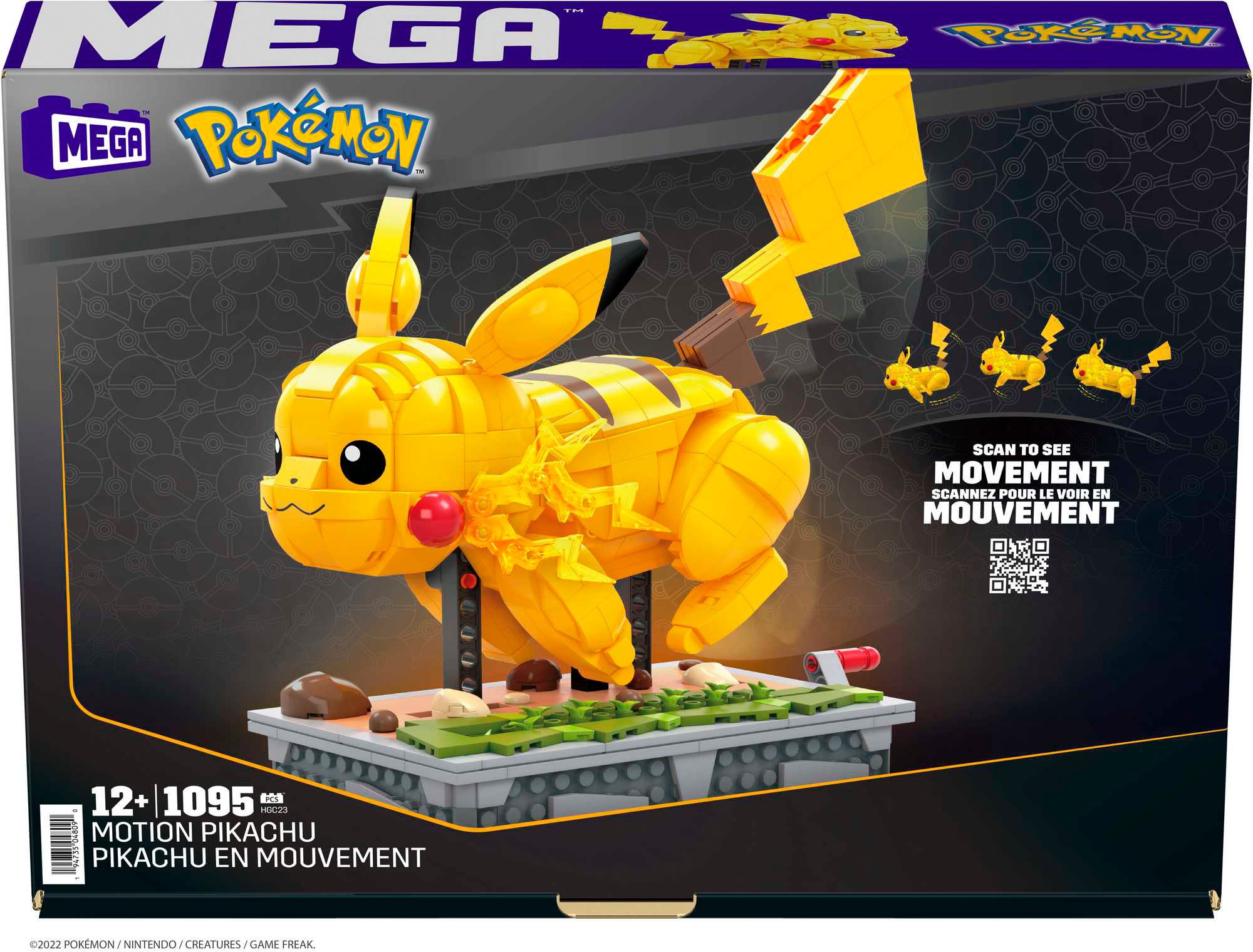 MEGA Konstruktionsspielsteine »Pokémon Pikachu«, Bausatz