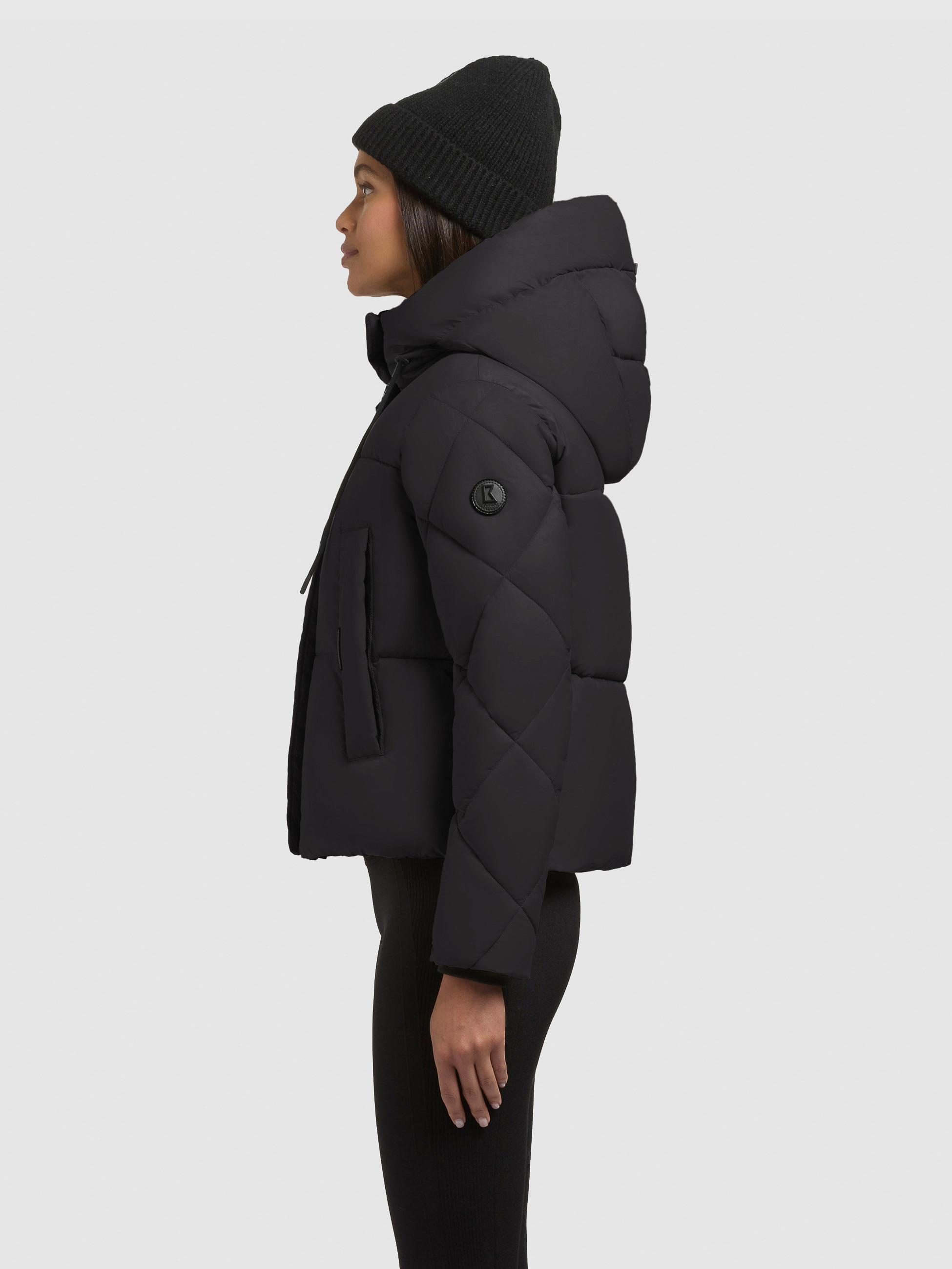 khujo Steppjacke »DAFNA« mit Kapuze