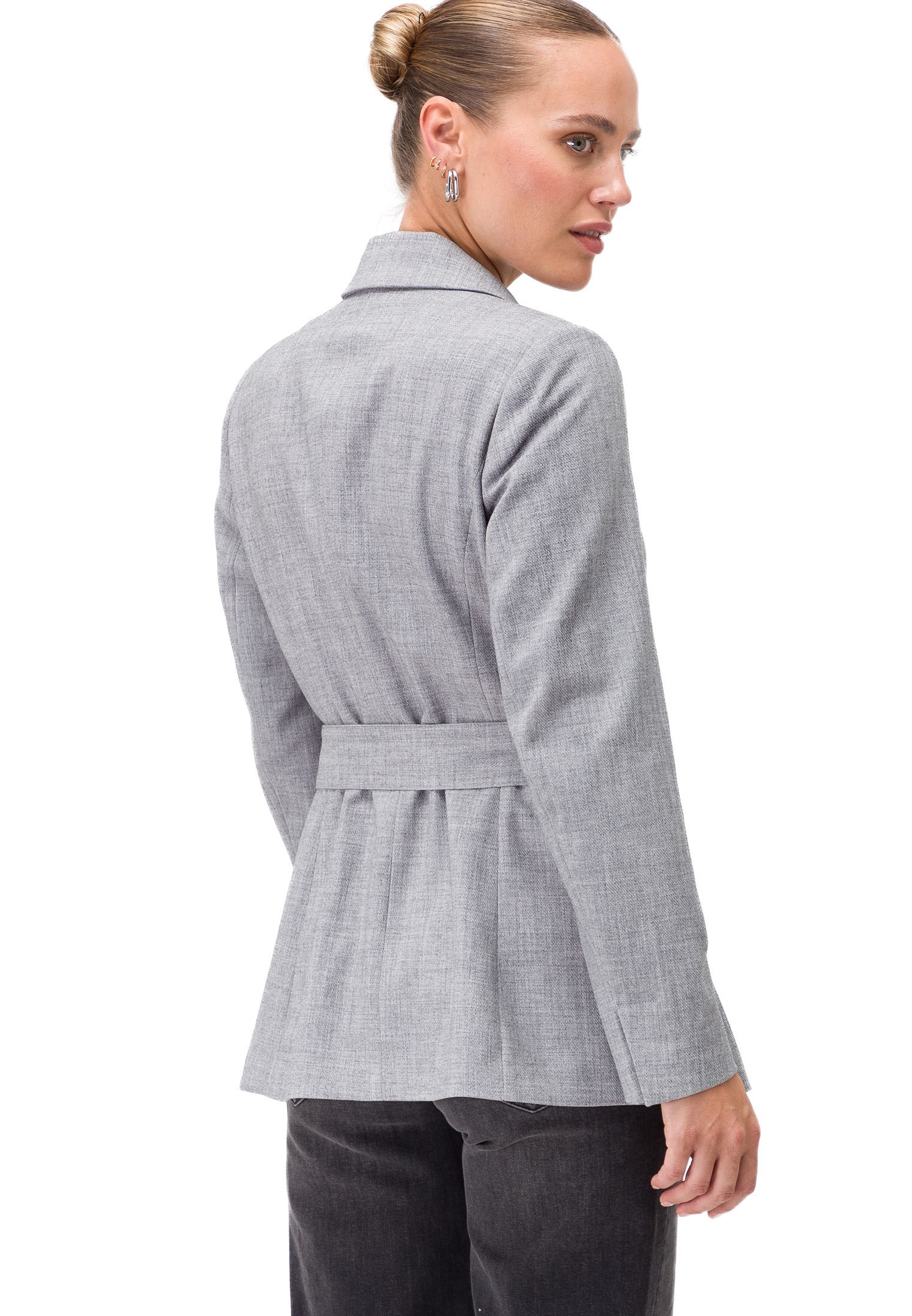 Zero Kurzblazer »zero Blazer mit Bindegürtel«, Gürtel
