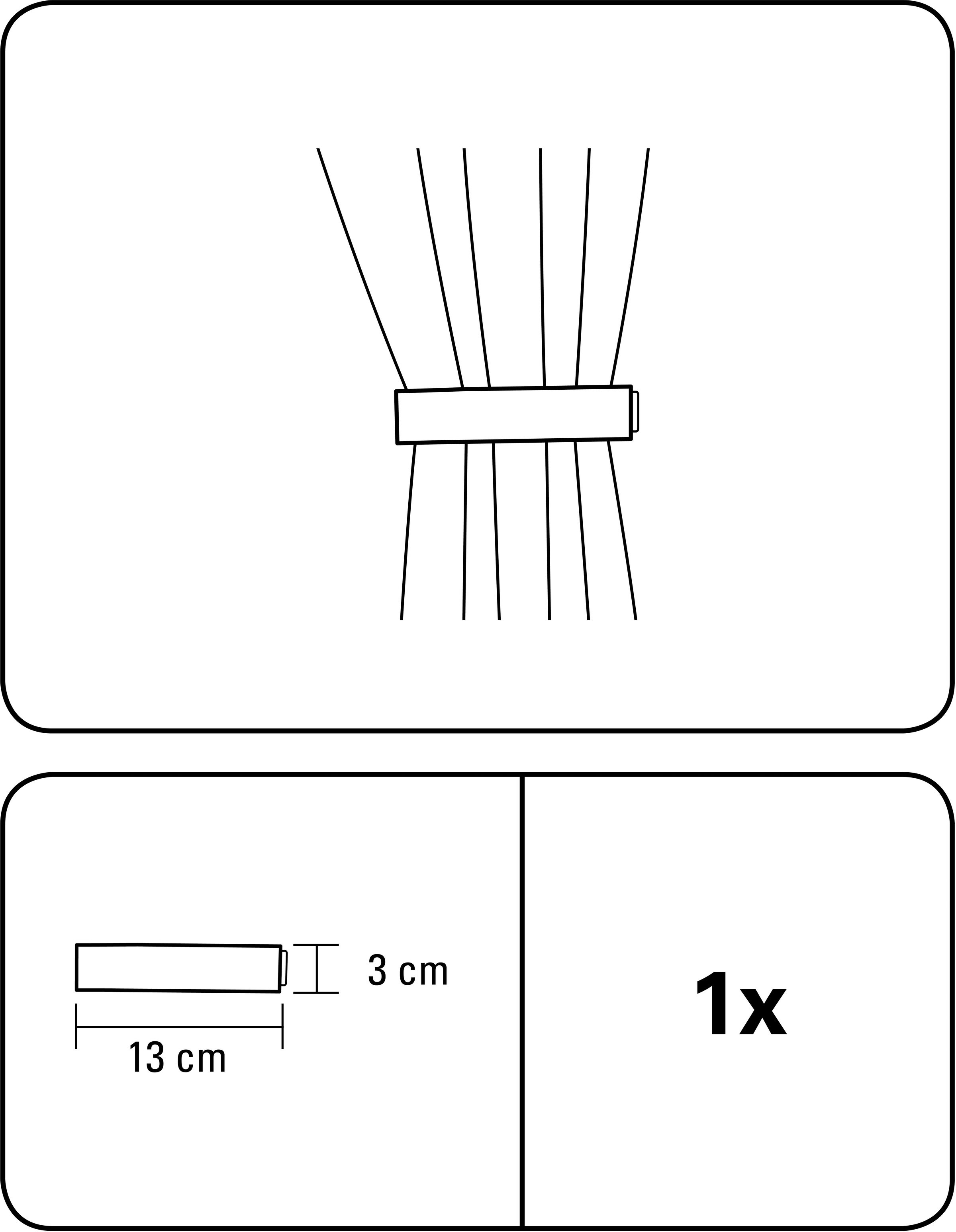 Thumbnail - GARDINIA Dekospange "Raffspange Indira" zum Raffen und Drapieren