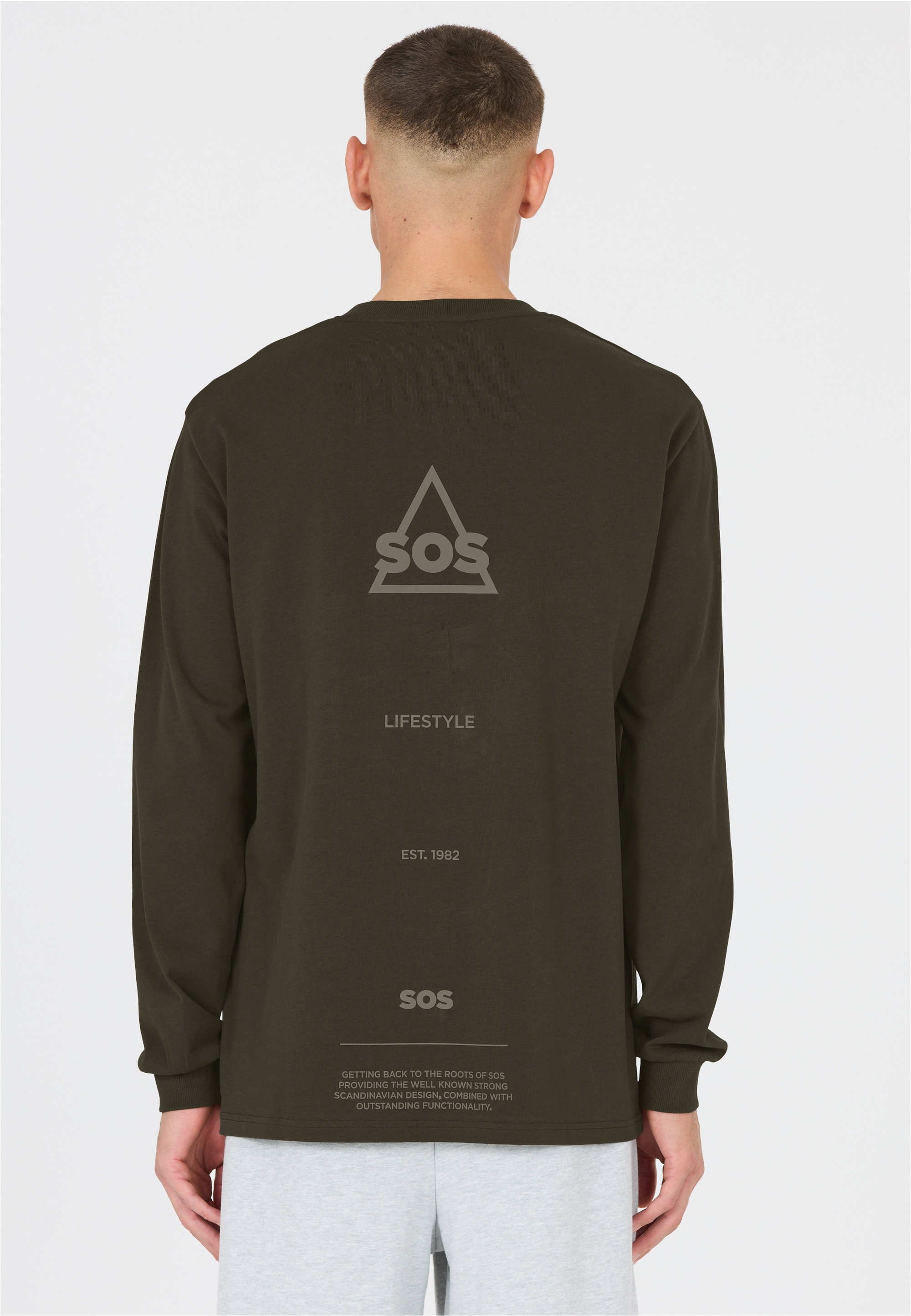 SOS Langarmshirt »Korbu« aus weicher und hautfreundlicher Bio-Baumwolle