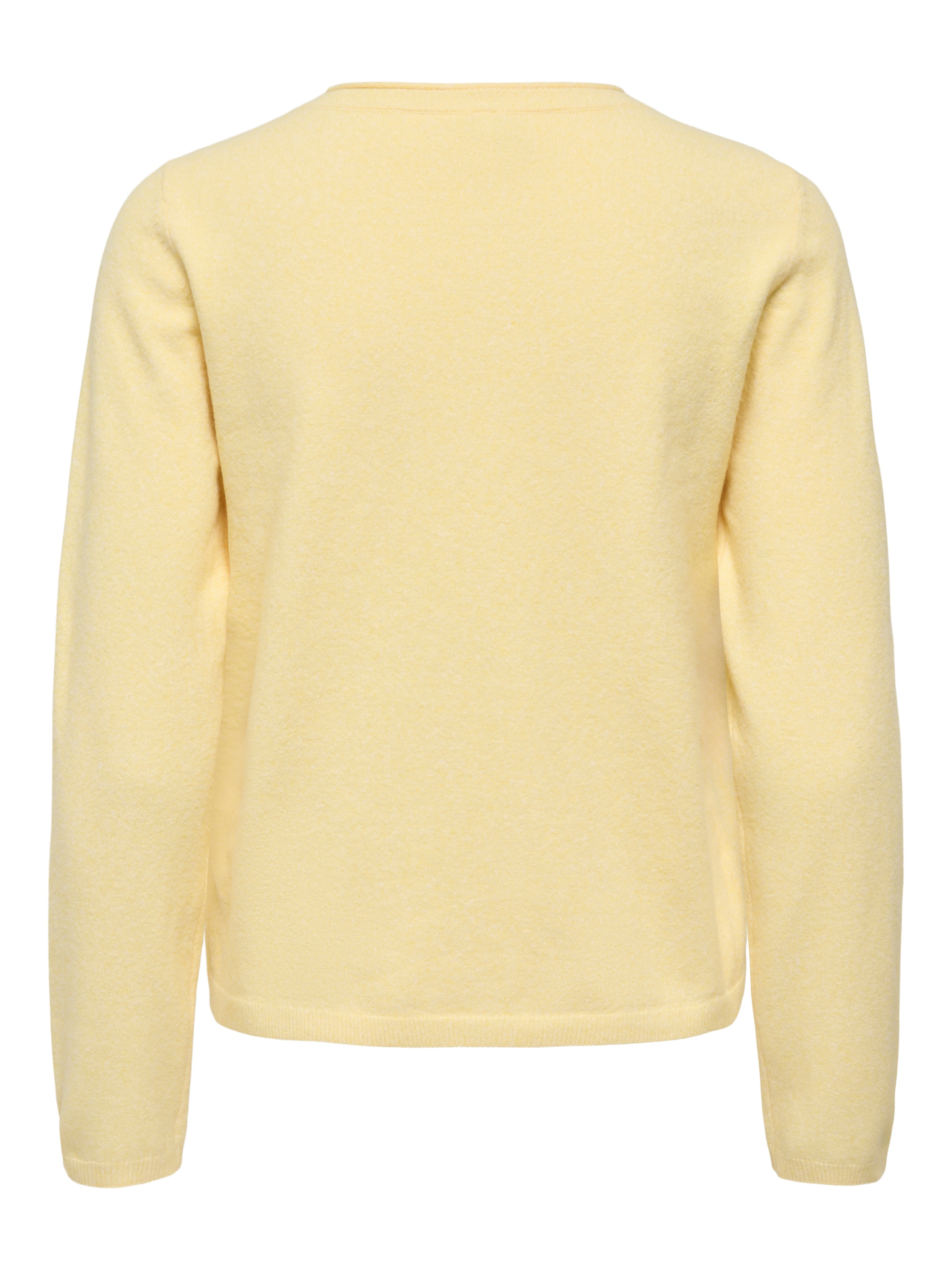 Thumbnail - ONLY Strickjacke "ONLLOYAL LIFE LS O-NECK BUT CAR KNT NOOS" gerippte Ärmelbündchen