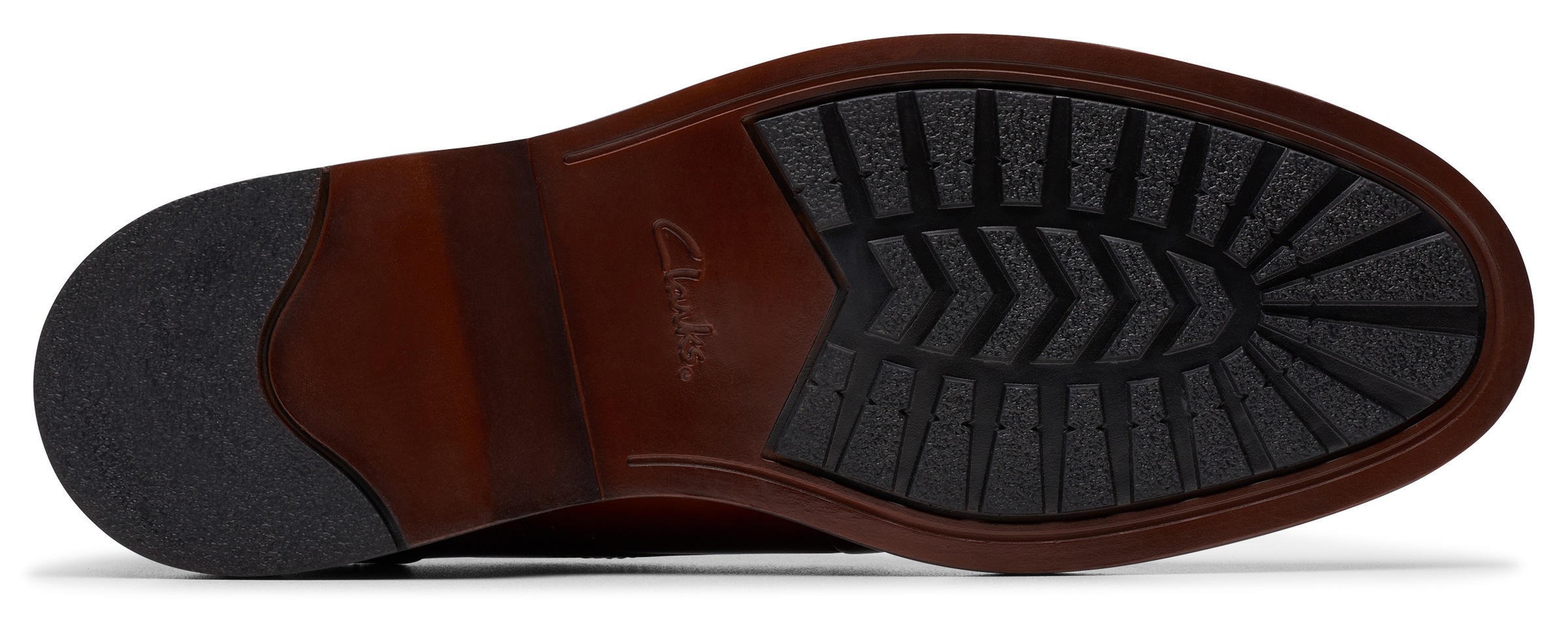 Clarks Schnürschuh »Alwin Lace«, Business Schnürschuh mit Anziehlasche