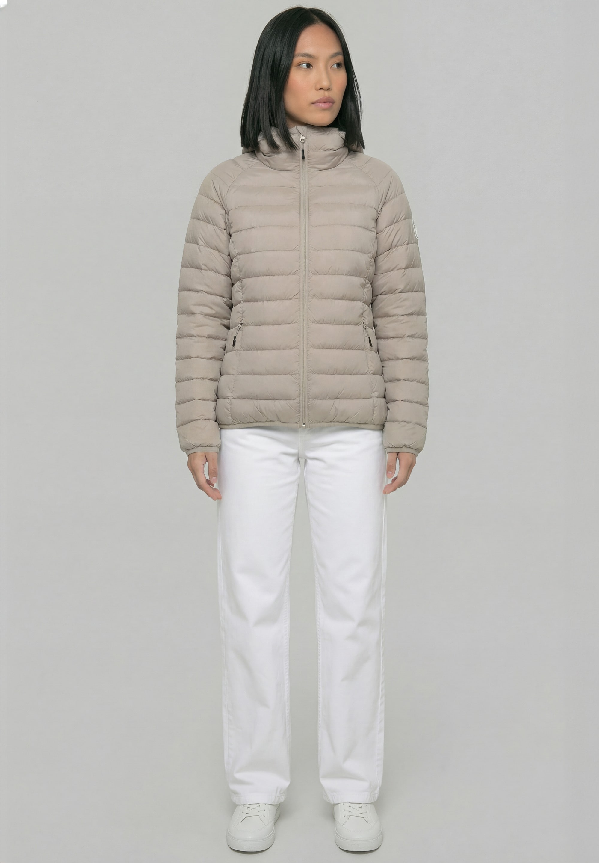 Derbe Anorak »Lightby« ohne Kapuze Steppjacke, leicht, mit Kapuze, warm