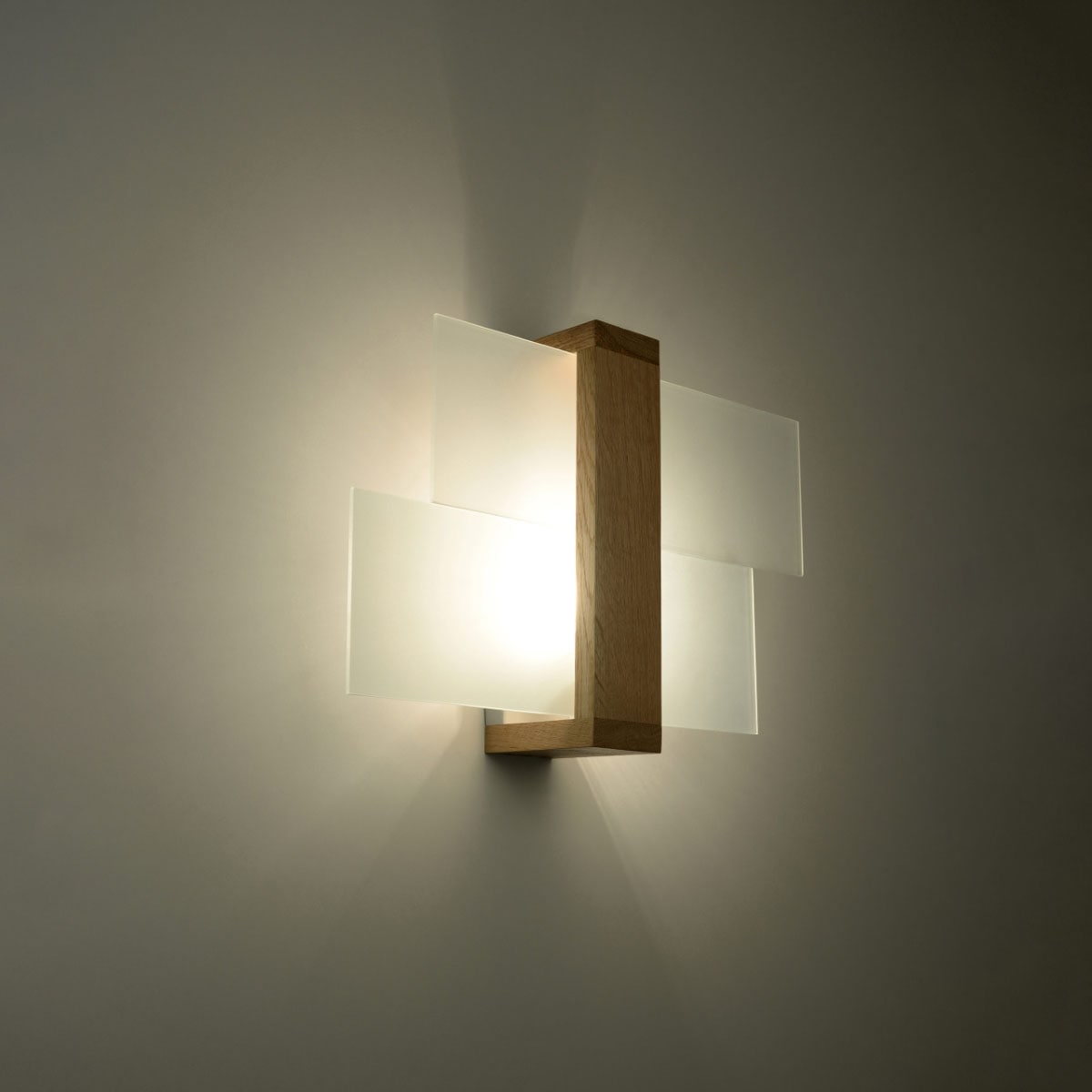 SOLLUX lighting Wandleuchte »FENIKS«, 1 flammig, Leuchtmittel E27 | ohne Leuchtmittel, Verteiltes Licht