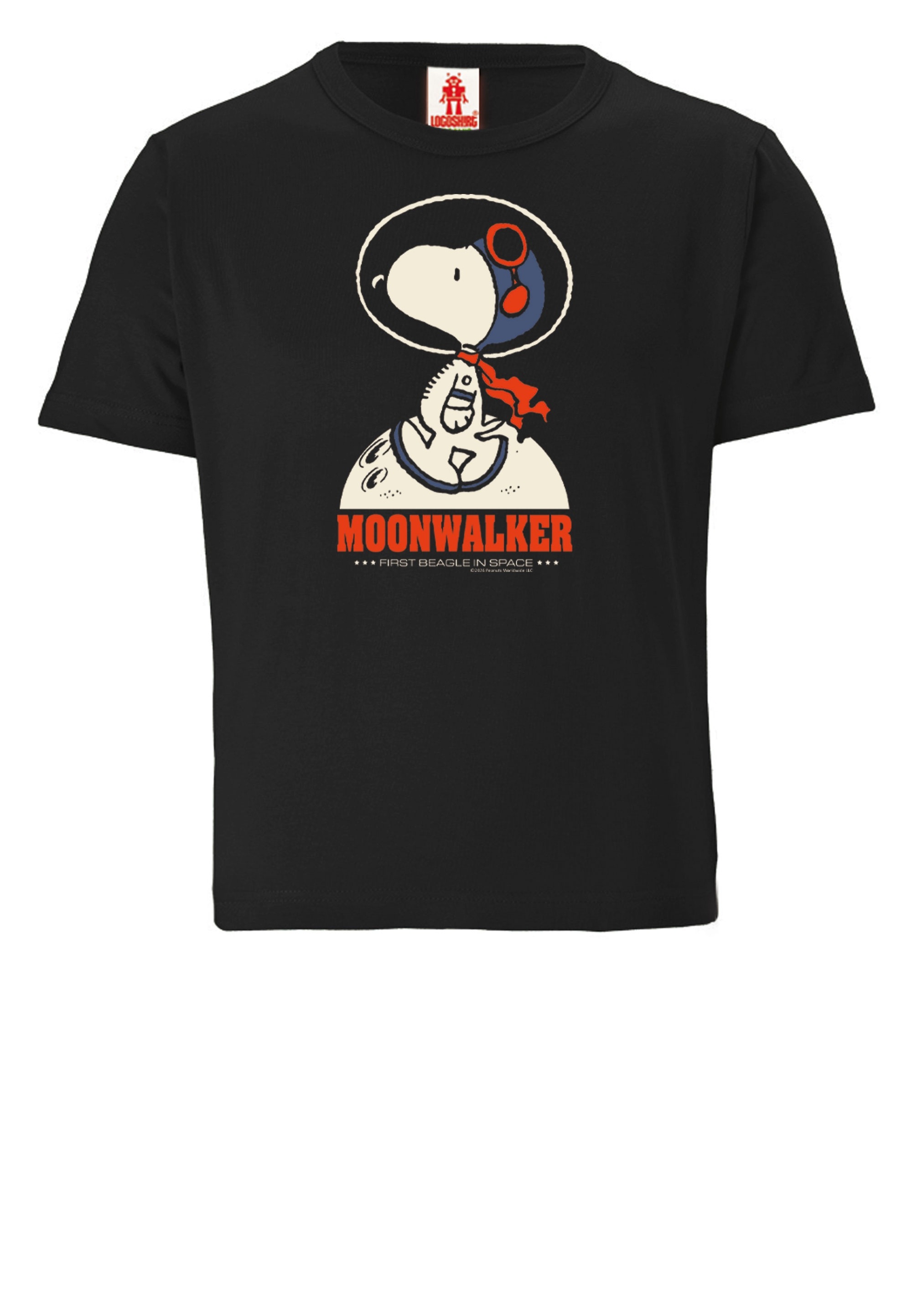 LOGOSHIRT T-Shirt »Snoopy - Moonwalker« mit lässigem Snoopy-Motivdruck