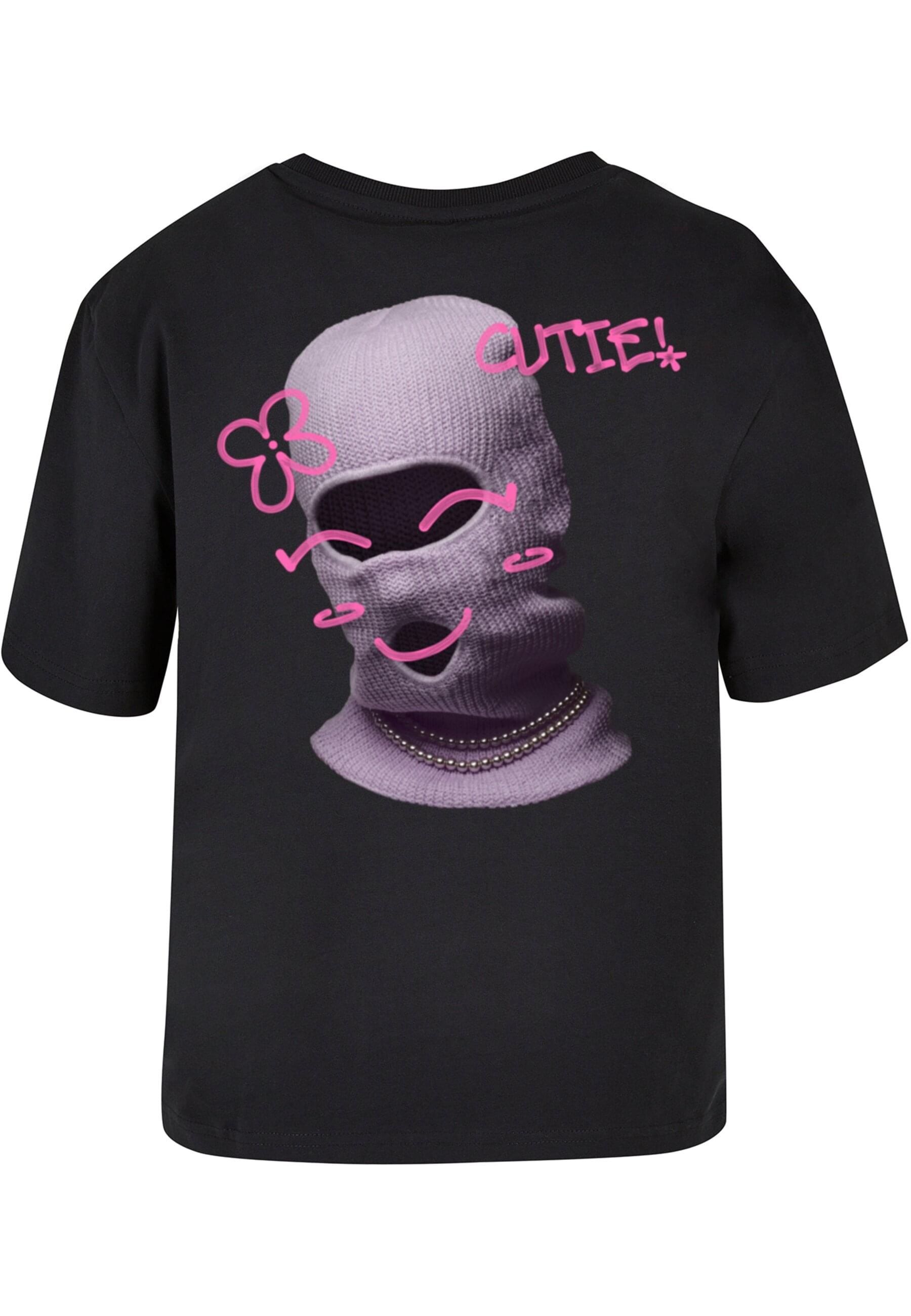 Miss Tee T-Shirt "Miss Tee Damen Cutie Balaclava Tee" 1 Stk. tlg. günstig online kaufen