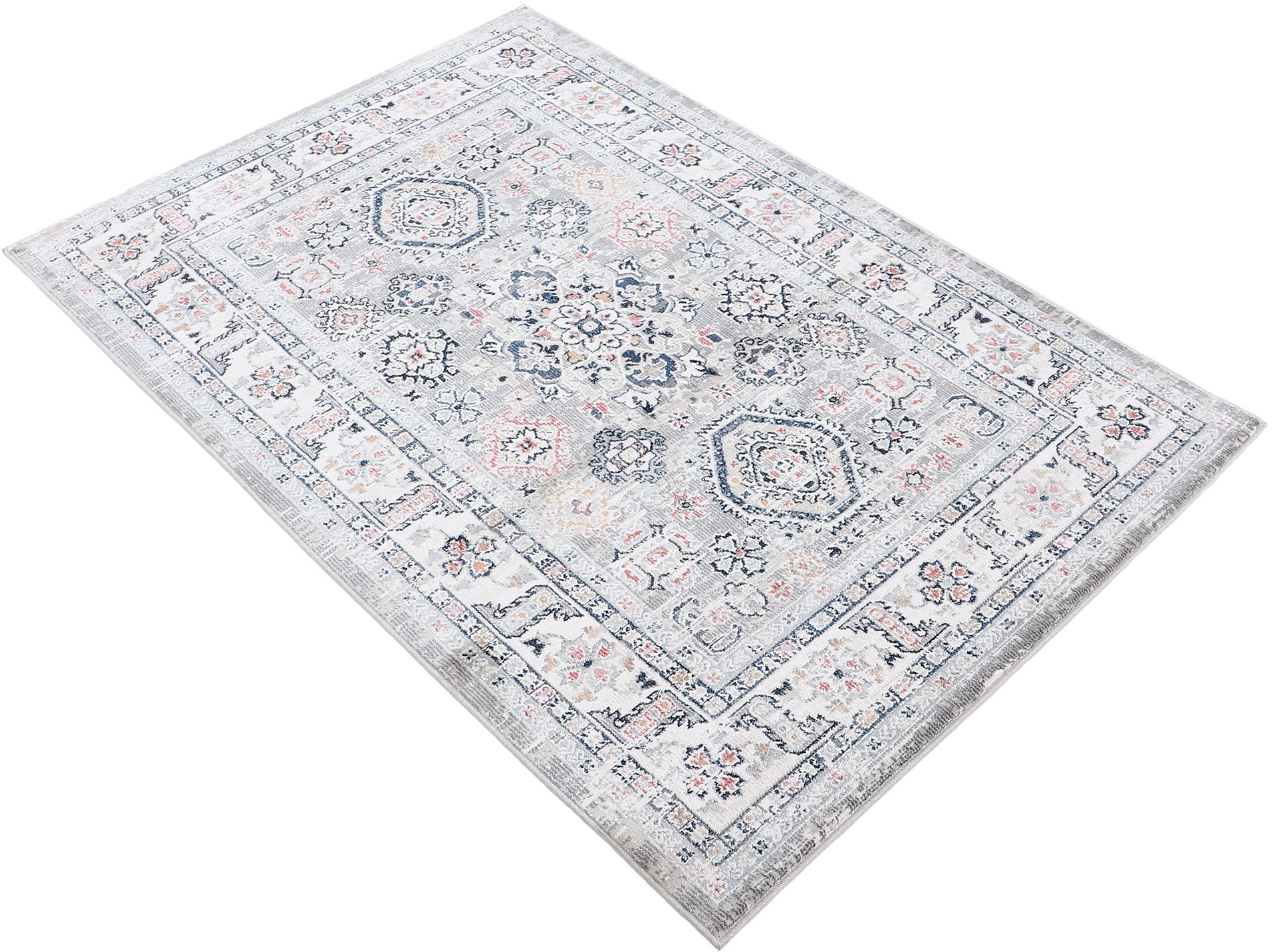 carpetfine Teppich »Vintage Liana_5«, rechteckig, 6 mm Höhe, Orient Vintage Look
