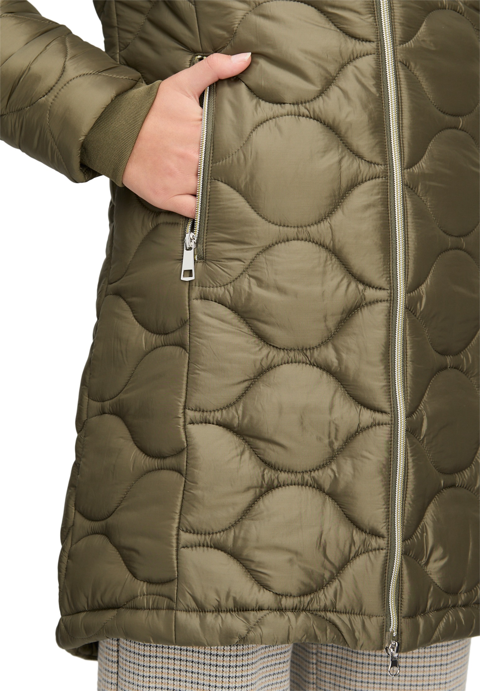 Cartoon Outdoorjacke »Damen mit Kapuze« mit Kapuze