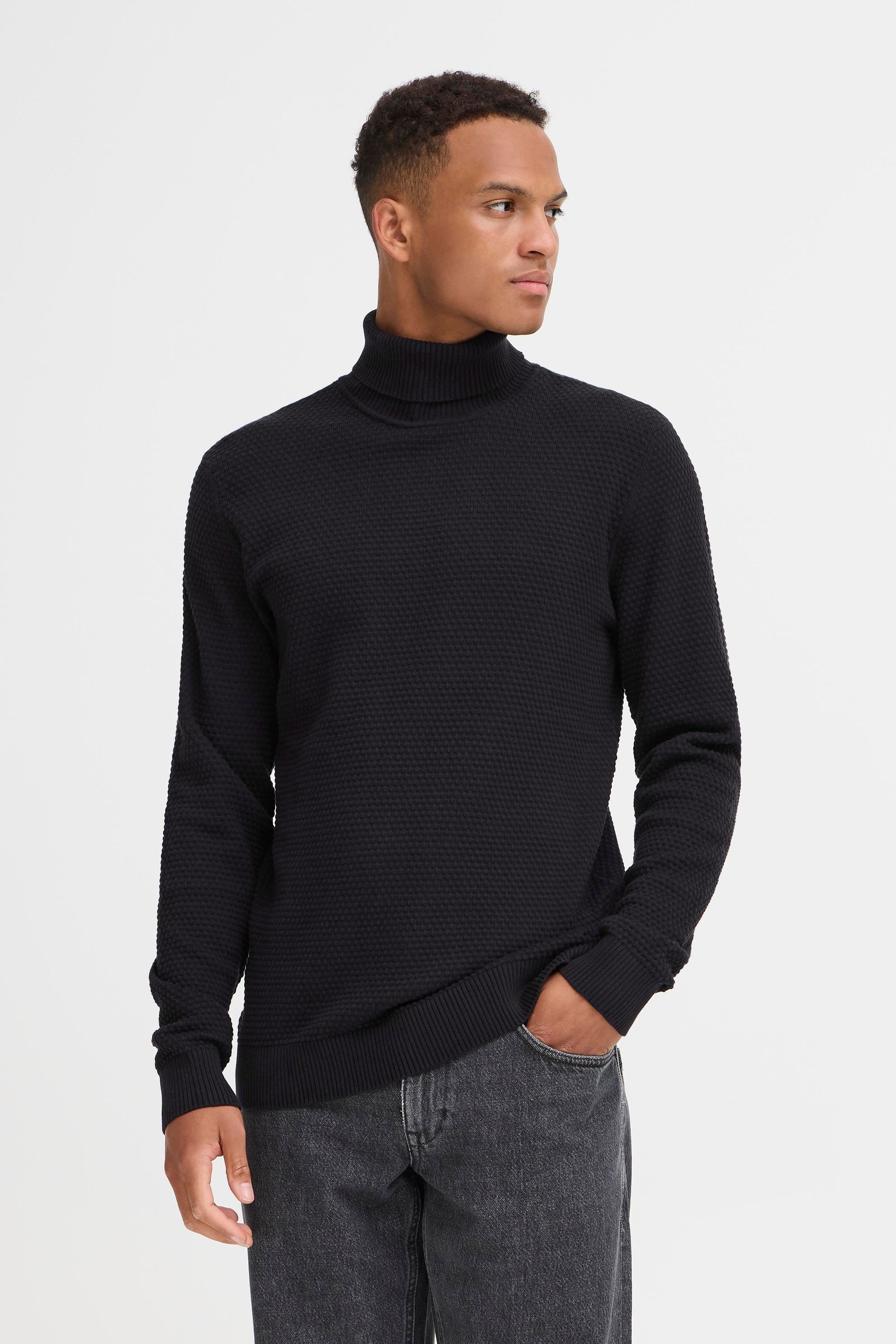 Blend Rollkragenpullover "BHREDHILL" Stilvoller Basic Strickpullover mit Ro günstig online kaufen