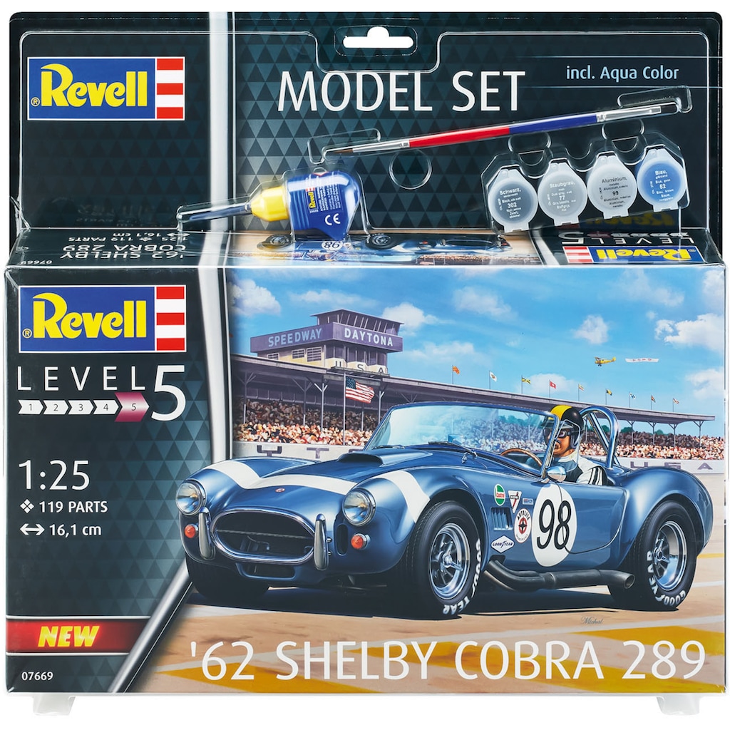 Revell® Modellbausatz »'62 Shelby Cobra 289«, 1:25