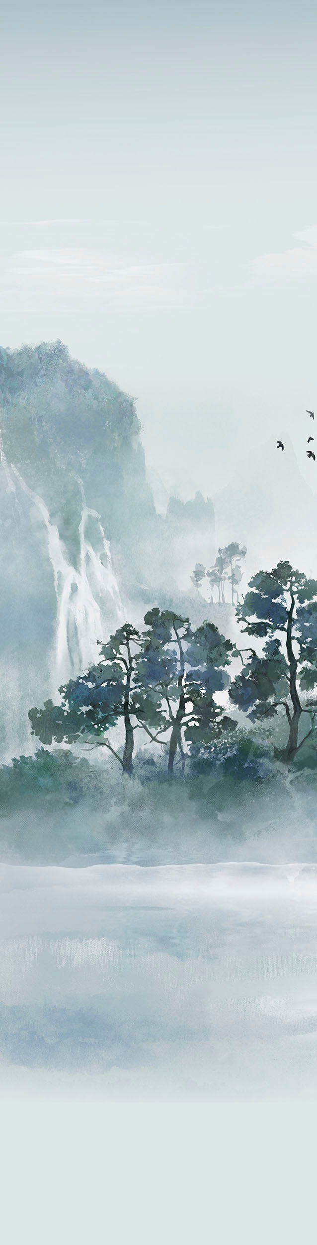 HOME WOHNIDEEN Schiebegardine »VITNAM« Paneelwagen 3 Stk. tlg. Schiebewand Seidenoptik, SET, Digitaldruck