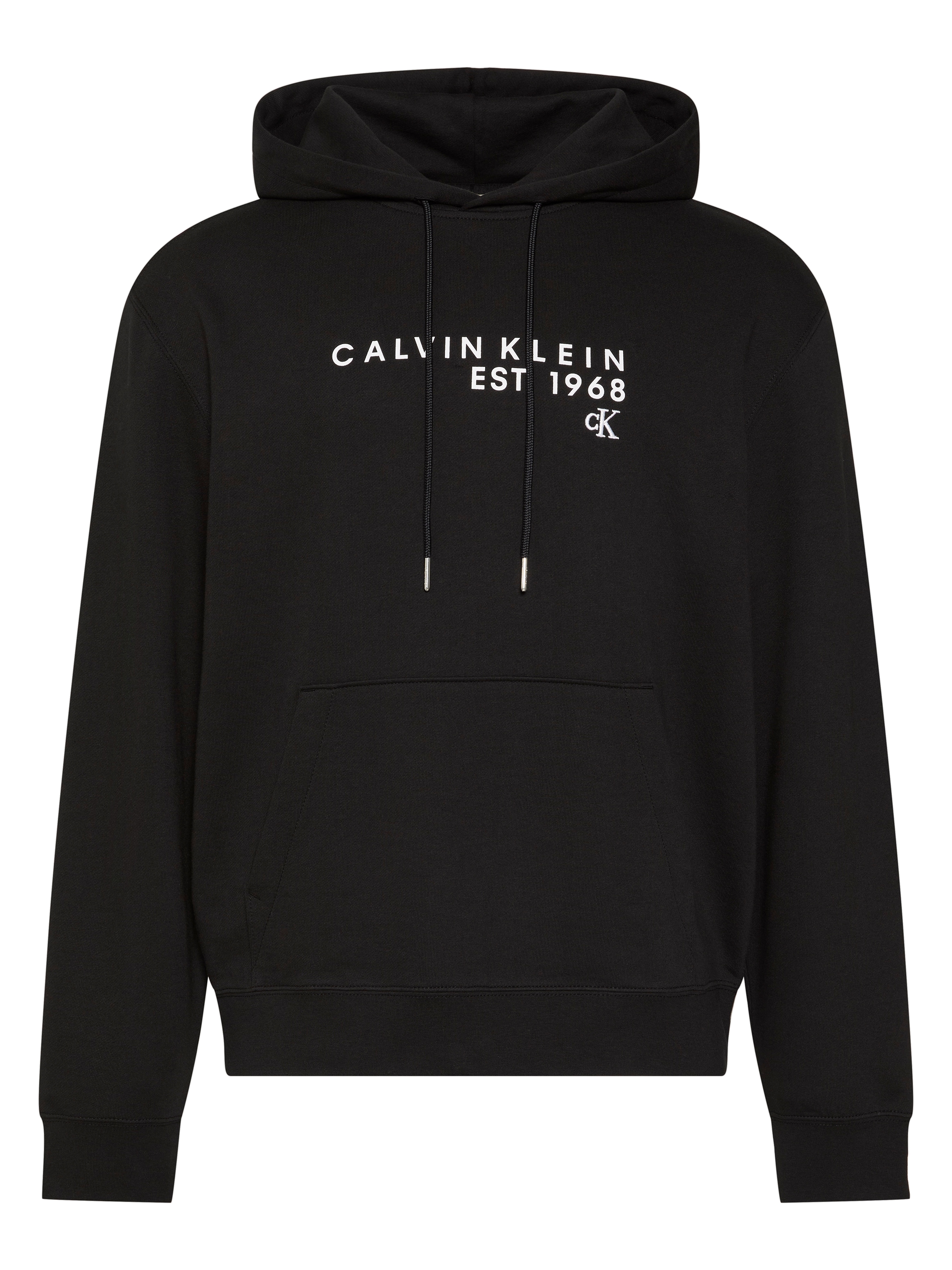 Calvin Klein Jeans Kapuzensweatshirt »CALVIN 1968 GRAPHIC«, Regular fit mit Kapuze mit Kordelzug

