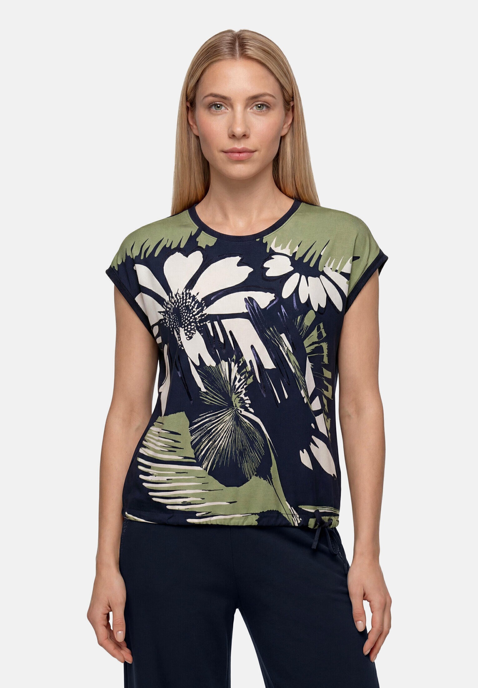 Betty Barclay Kurzarmshirt »Damen mit Tunnelzug« 1