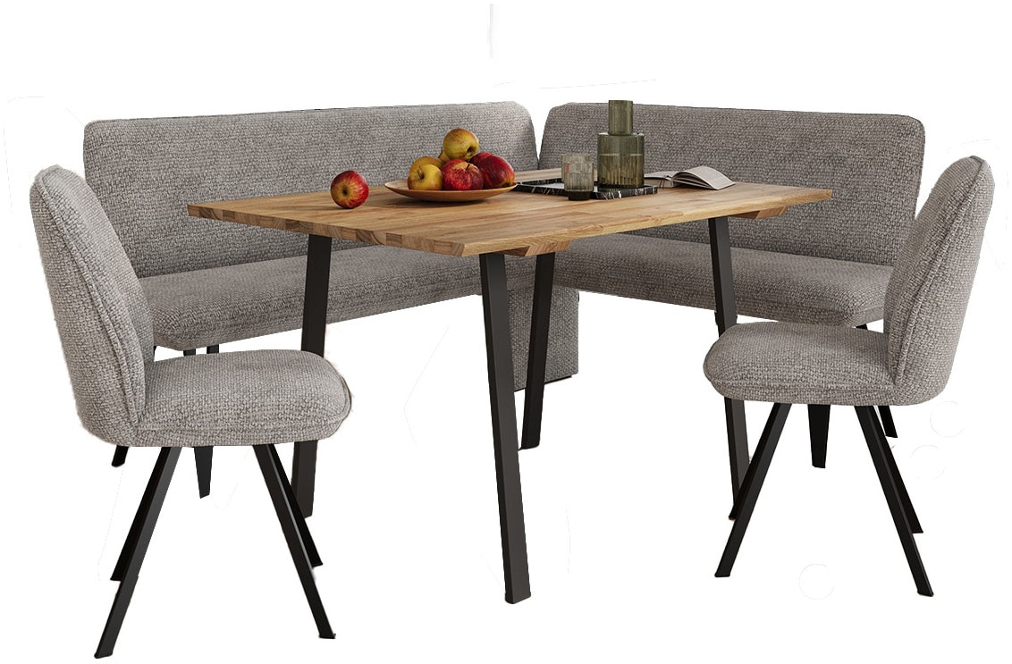 OTTO home Eckbankgruppe "Mily Essecke, Sitzgruppe, Eckbankgruppe, Küchenbankgruppe" Set, 4er, 4 Stk. tlg. BESTSELLER