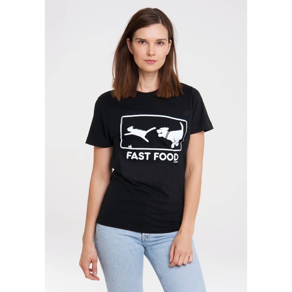 LOGOSHIRT T-Shirt »Fast Food«