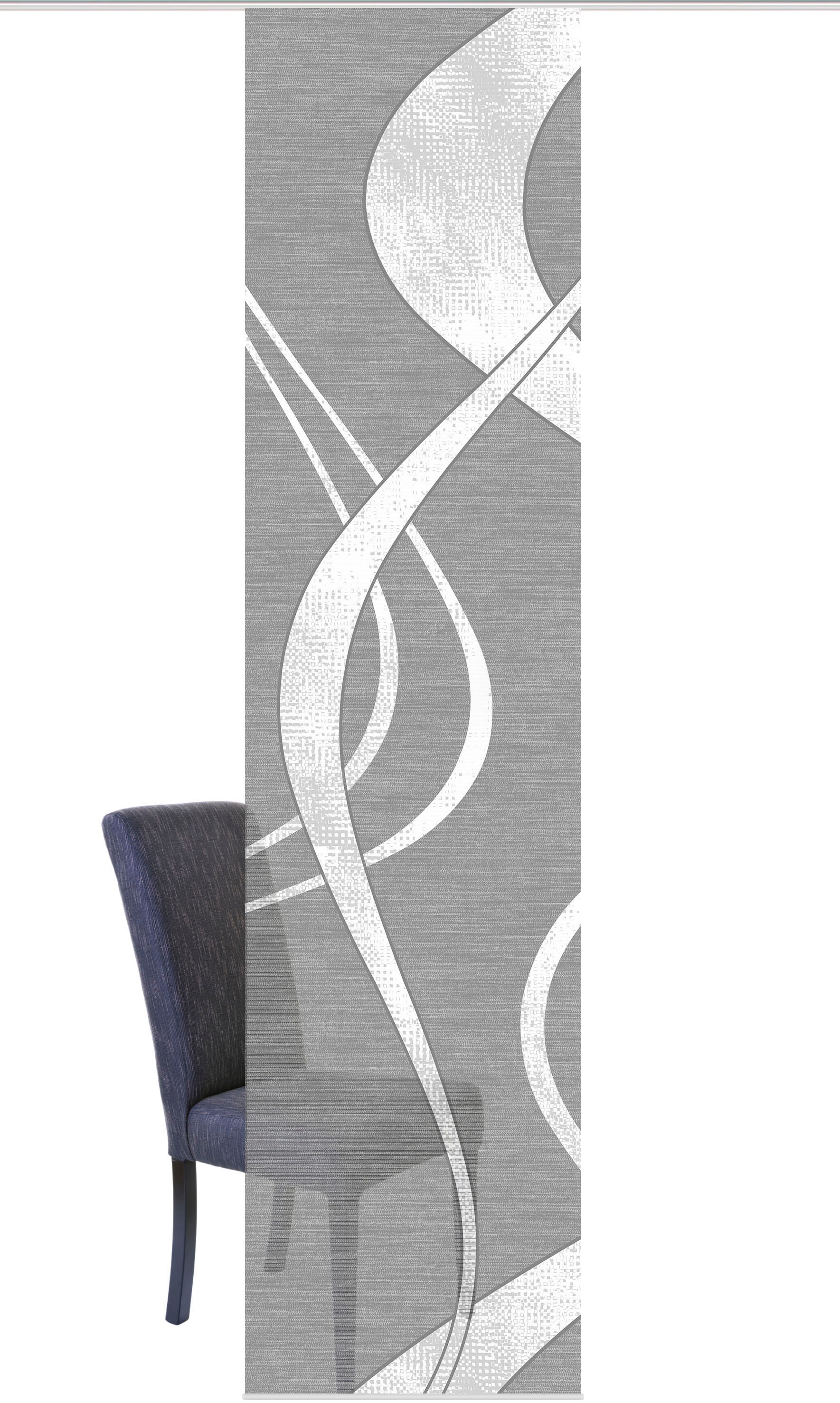 Thumbnail - Vision S Schiebegardine "TIBANO LINKS" Paneelwagen 1 Stk. tlg. HxB: 260x60, BAMBUS OPTIK