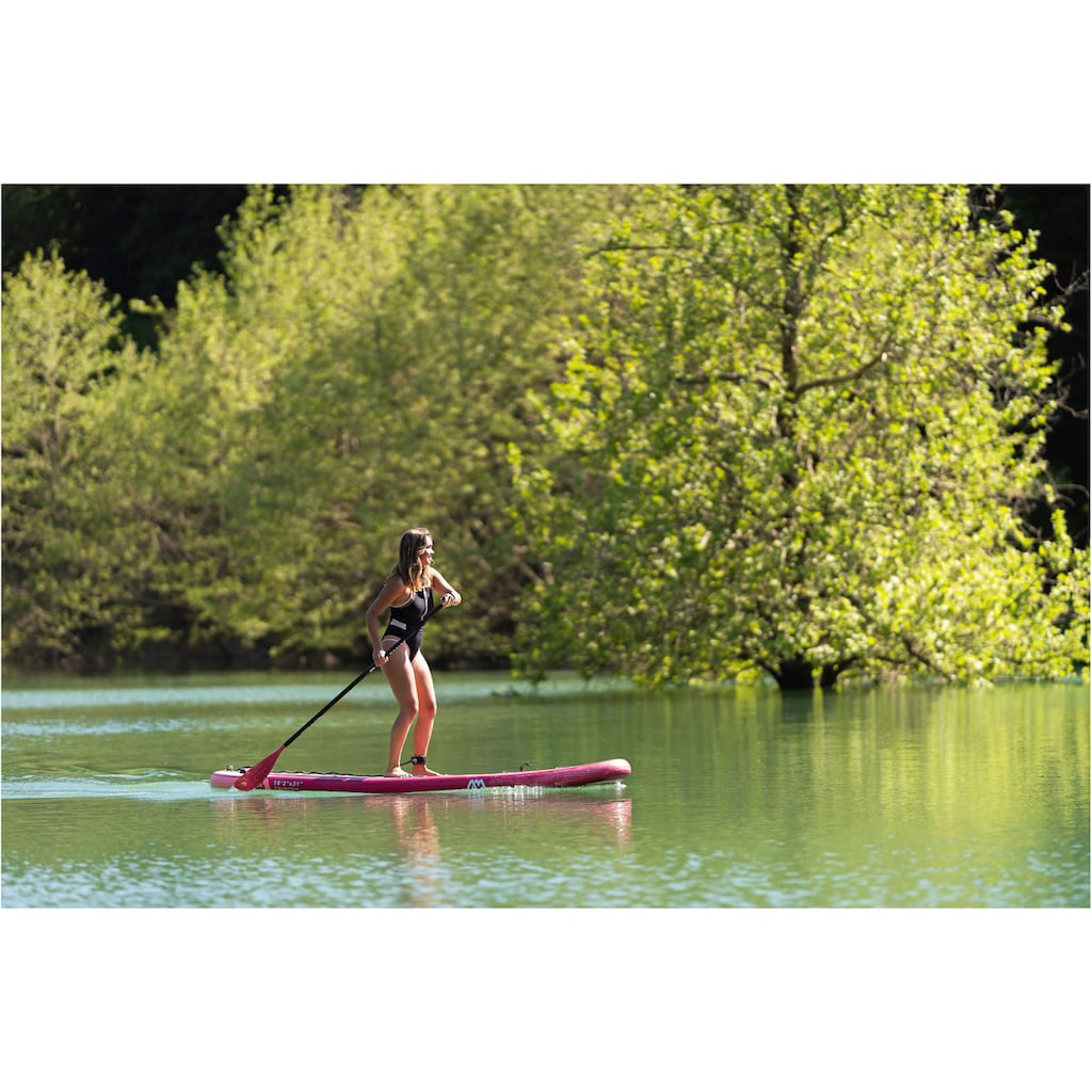 Aqua Marina Inflatable SUP-Board »Coral Stand-Up«, (Set, 7 tlg., mit Paddel, Pumpe und Transportrucksack)