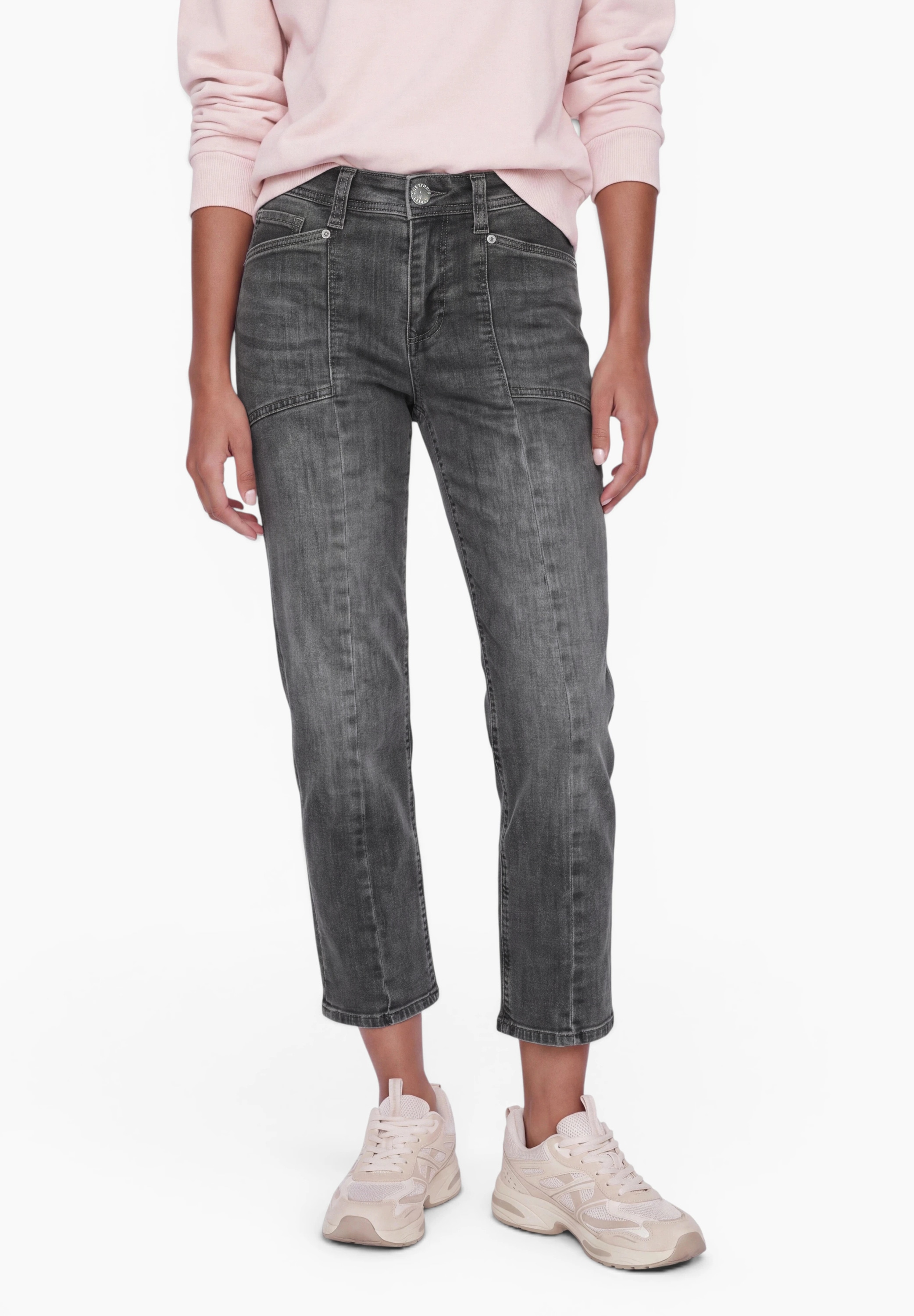 STREET ONE STUDIO Comfort-fit-Jeans Middle Waist