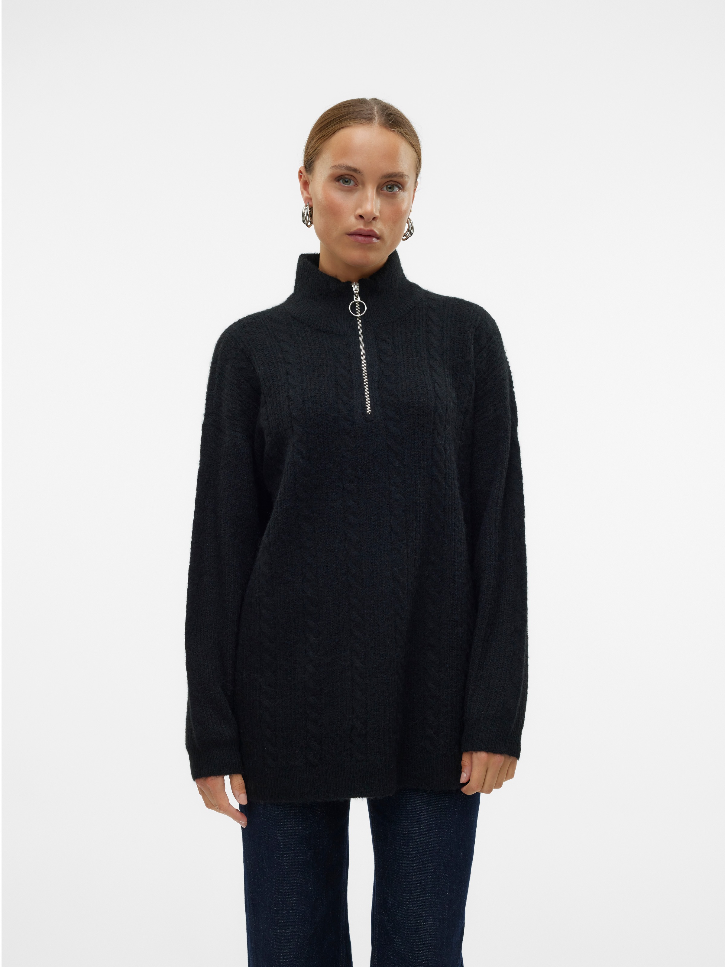 Vero Moda Stehkragenpullover »VMMILI LS HIGHNK L...